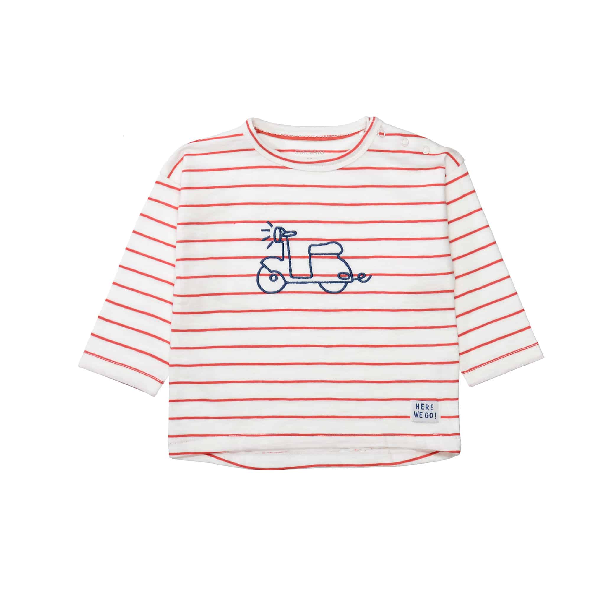 Langarmshirts, STACCATO, Beige – Produktansicht