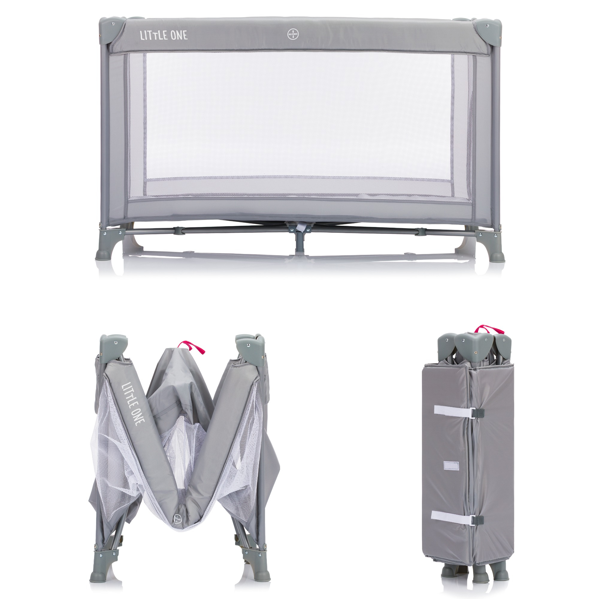 Reisebetten & Zubehör, LITTLE ONE, Grau – Produktansicht