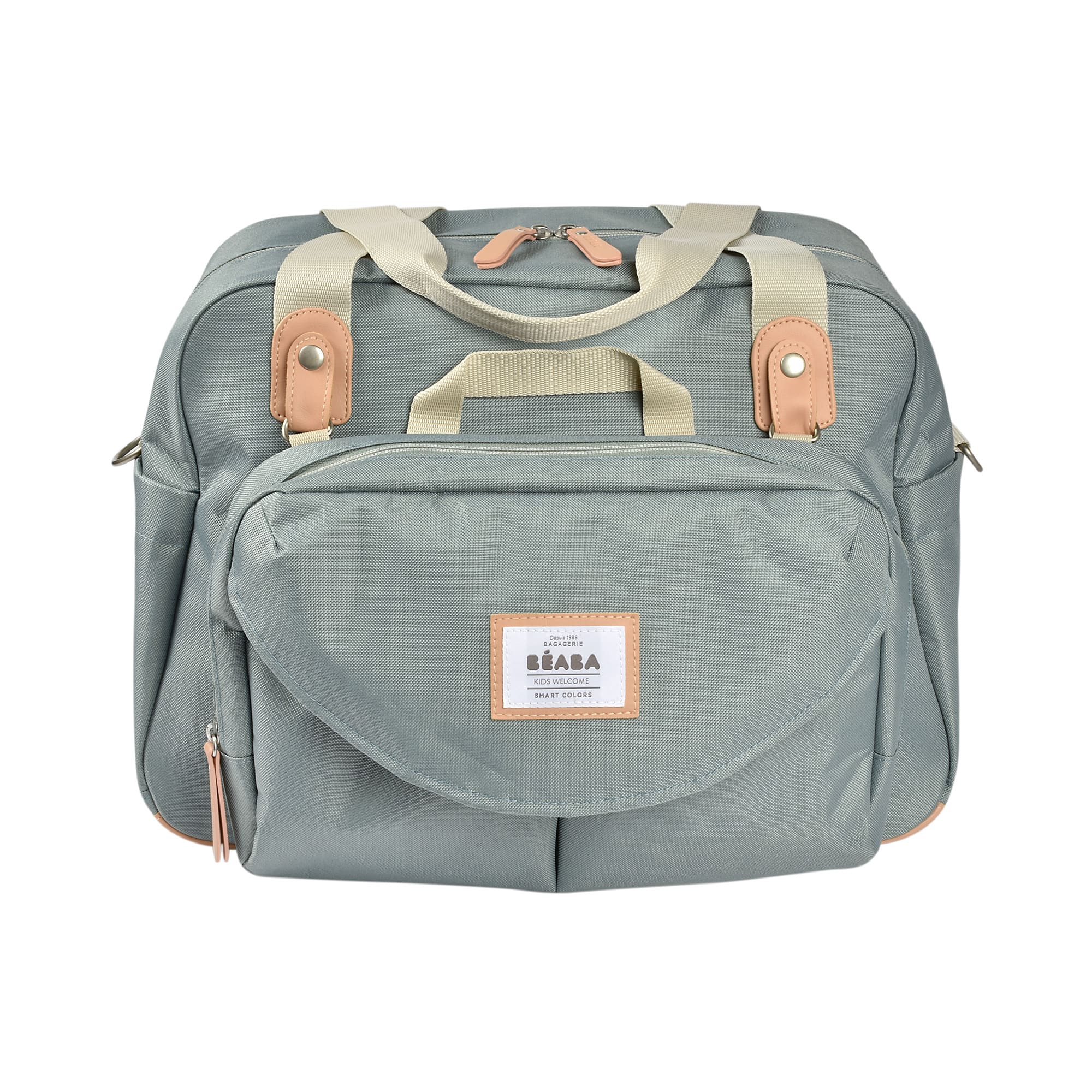 Wickeltaschen, BÈABA, Grün – Produktansicht
