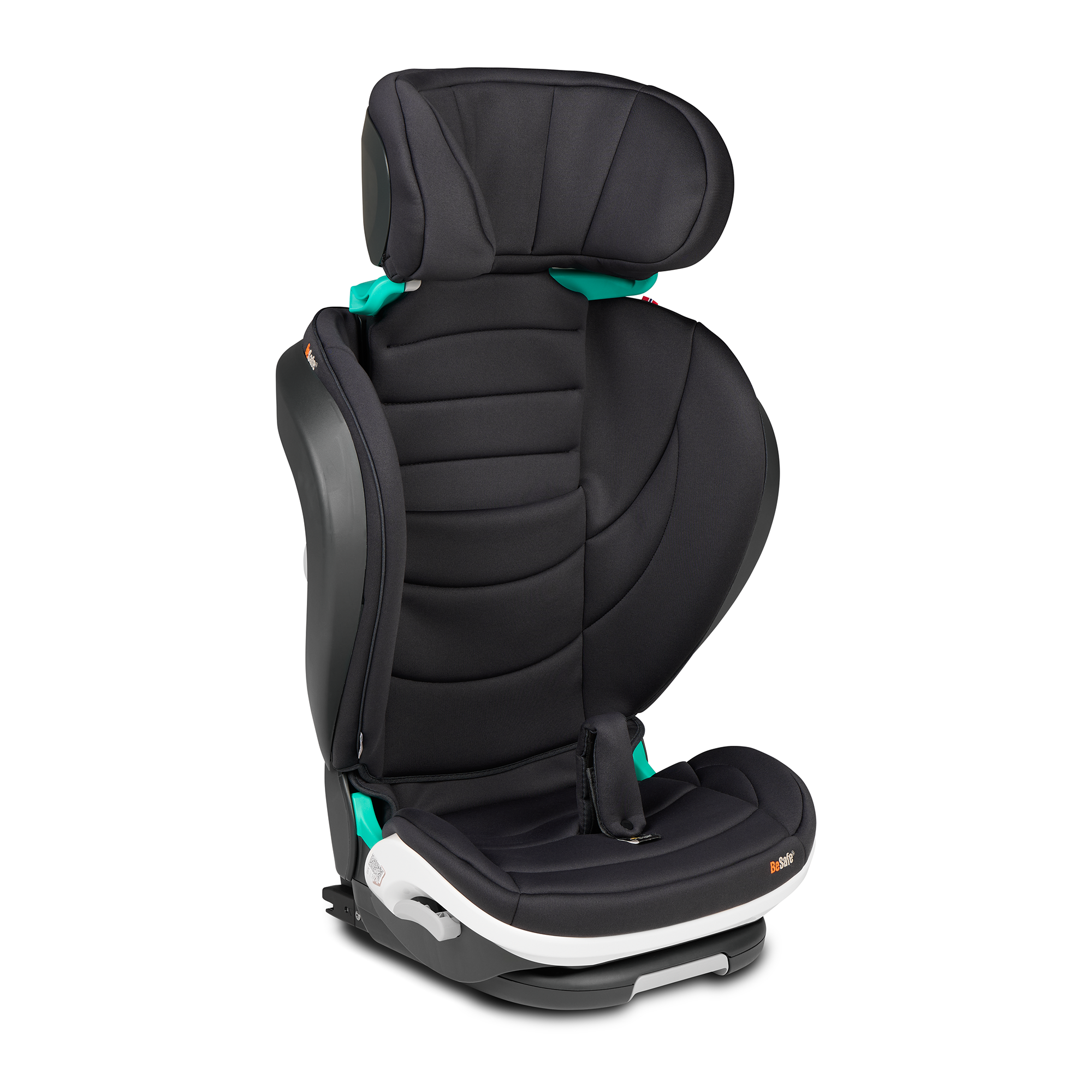 Kindersitze 15-36 kg, Gruppe 2/3, BeSafe, Schwarz – Produktansicht