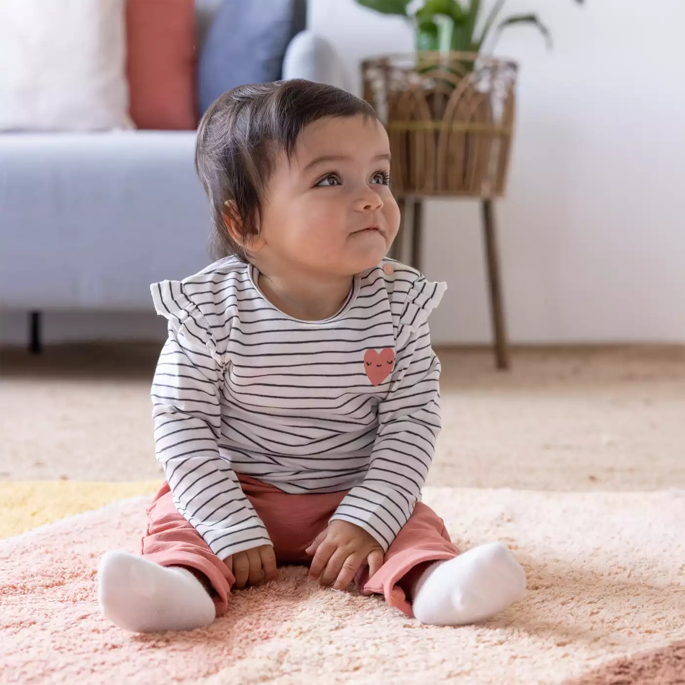 Langarmshirts, FEETJE, Beige – Produktansicht