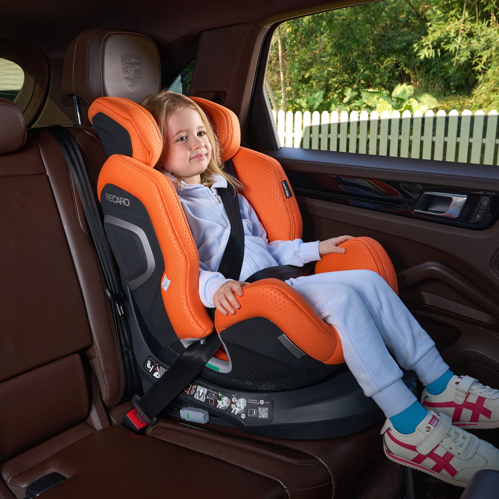 Reboarder 0-18 kg, Gruppe 0+/1, RECARO, Orange – Besonderheit: Neugeboreneneinlage mit stoßabsorbierendem Schaum