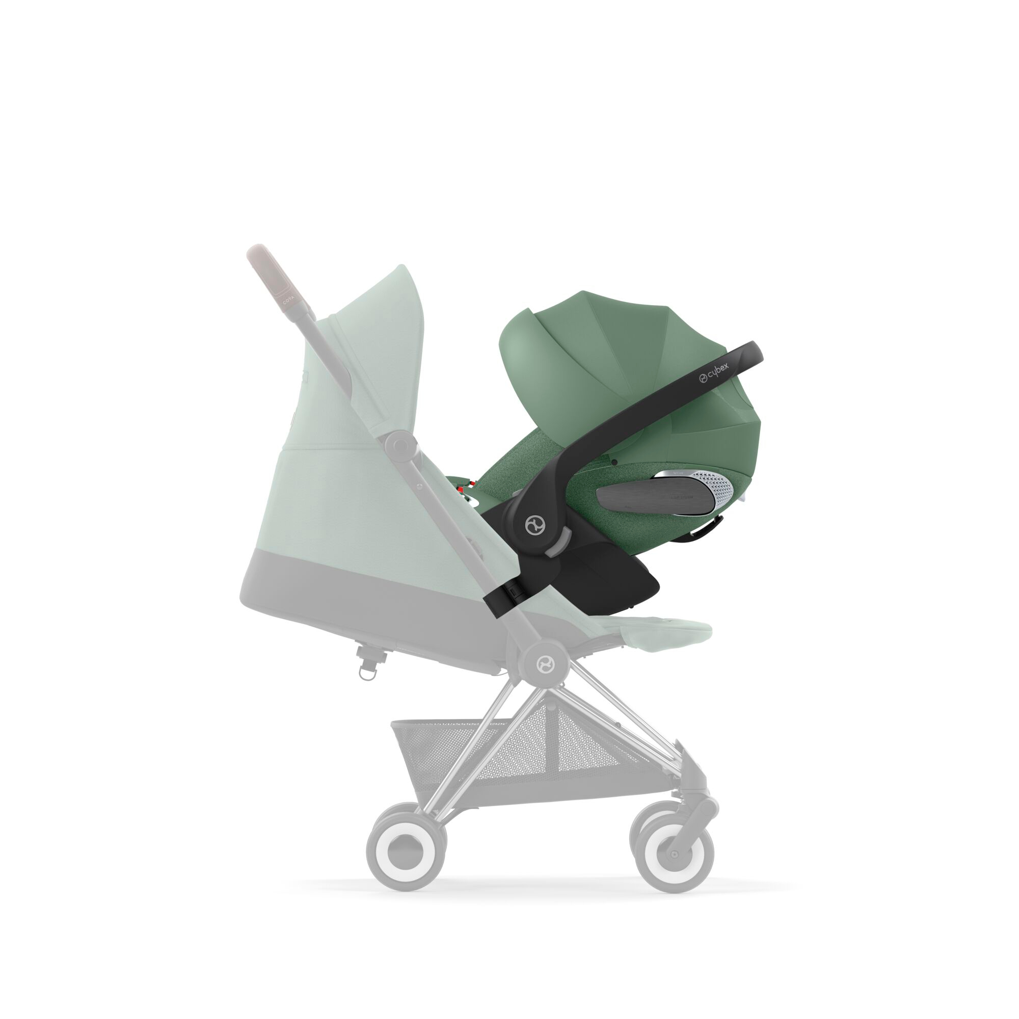 Babyschalen 0-13 kg, Gruppe 0+, cybex PLATINUM, Grün – Produktansicht
