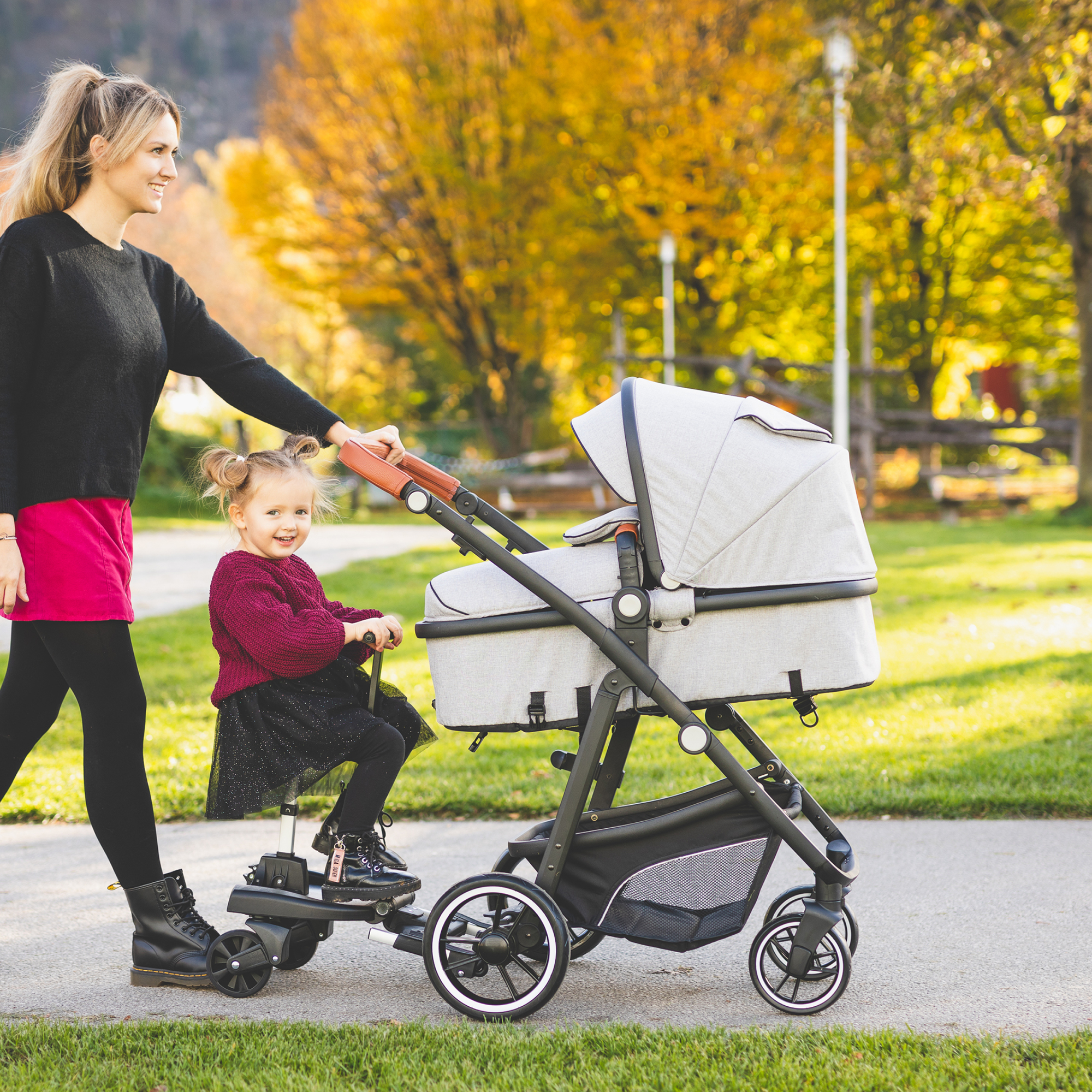Buggyboards, LITTLE ONE, Schwarz – Produktansicht