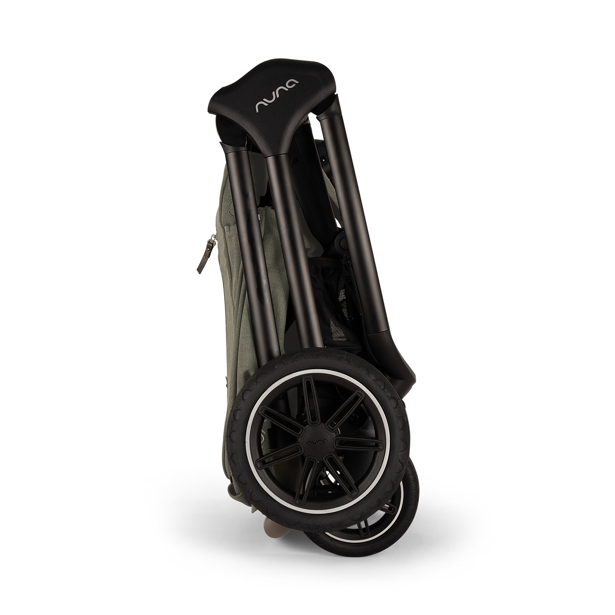 Kombi-Kinderwagen, nuna, Grün – Produktansicht