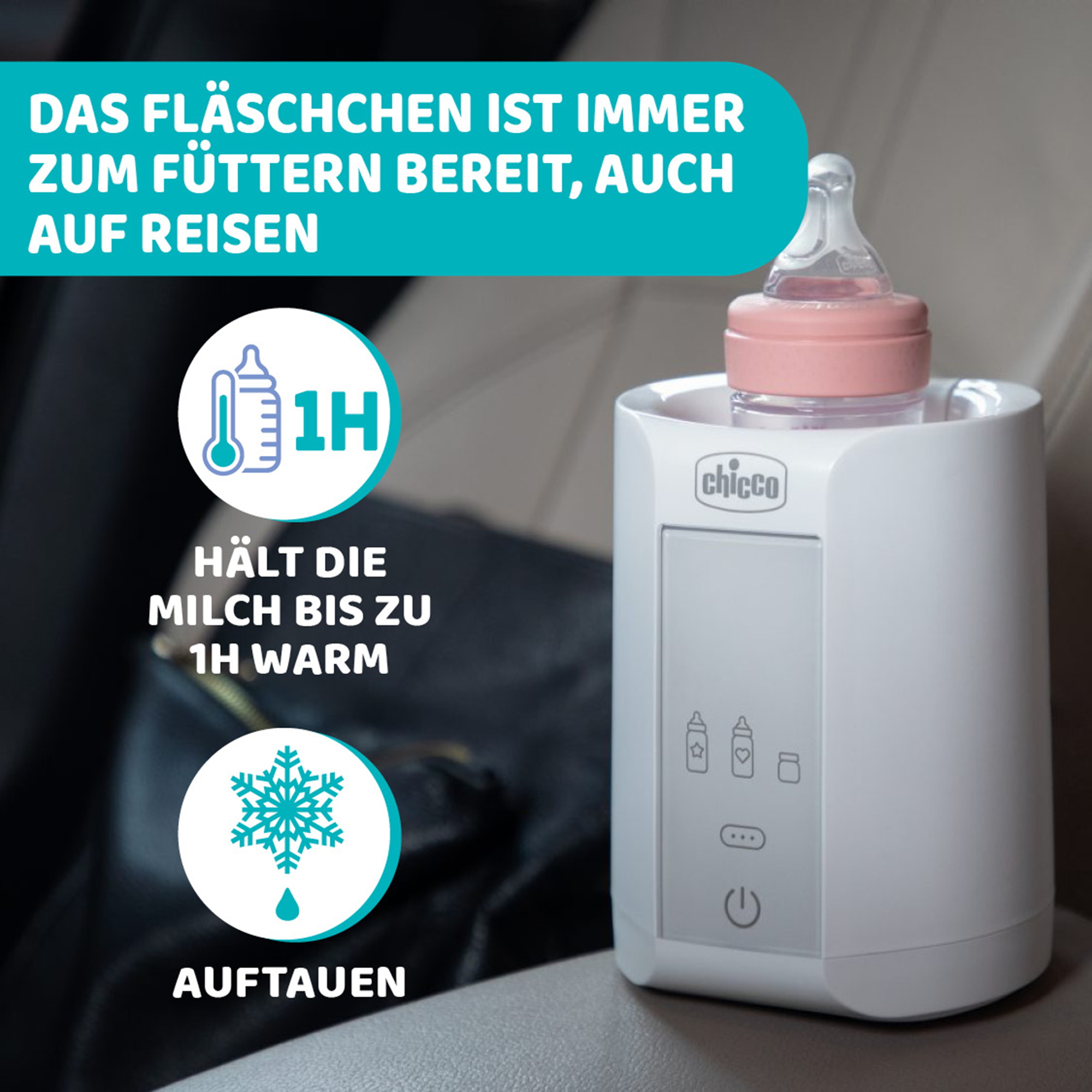 Babykostwärmer, chicco, Weiß – Produktansicht