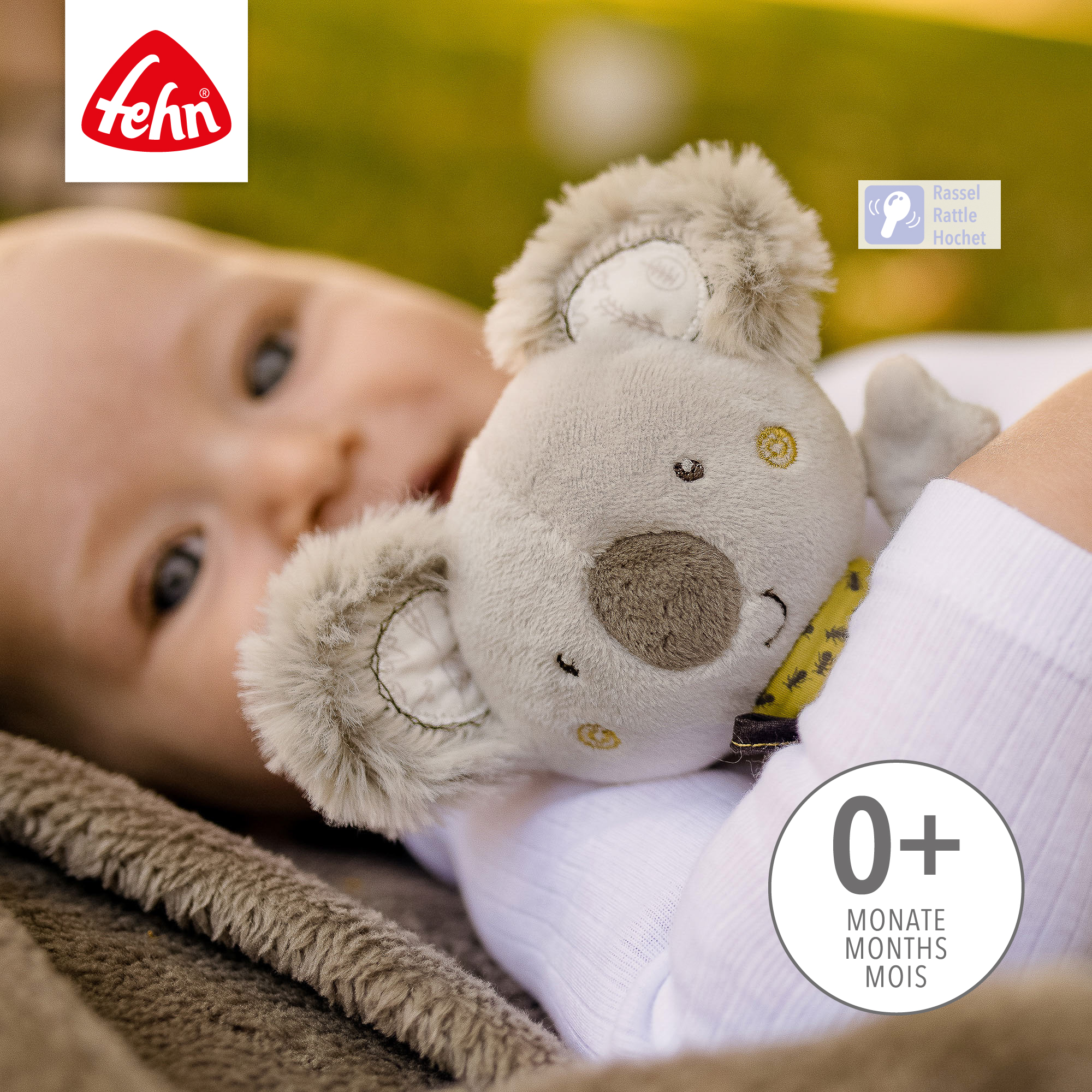 Rasseln & Greiflinge, fehn, Beige – Produktansicht