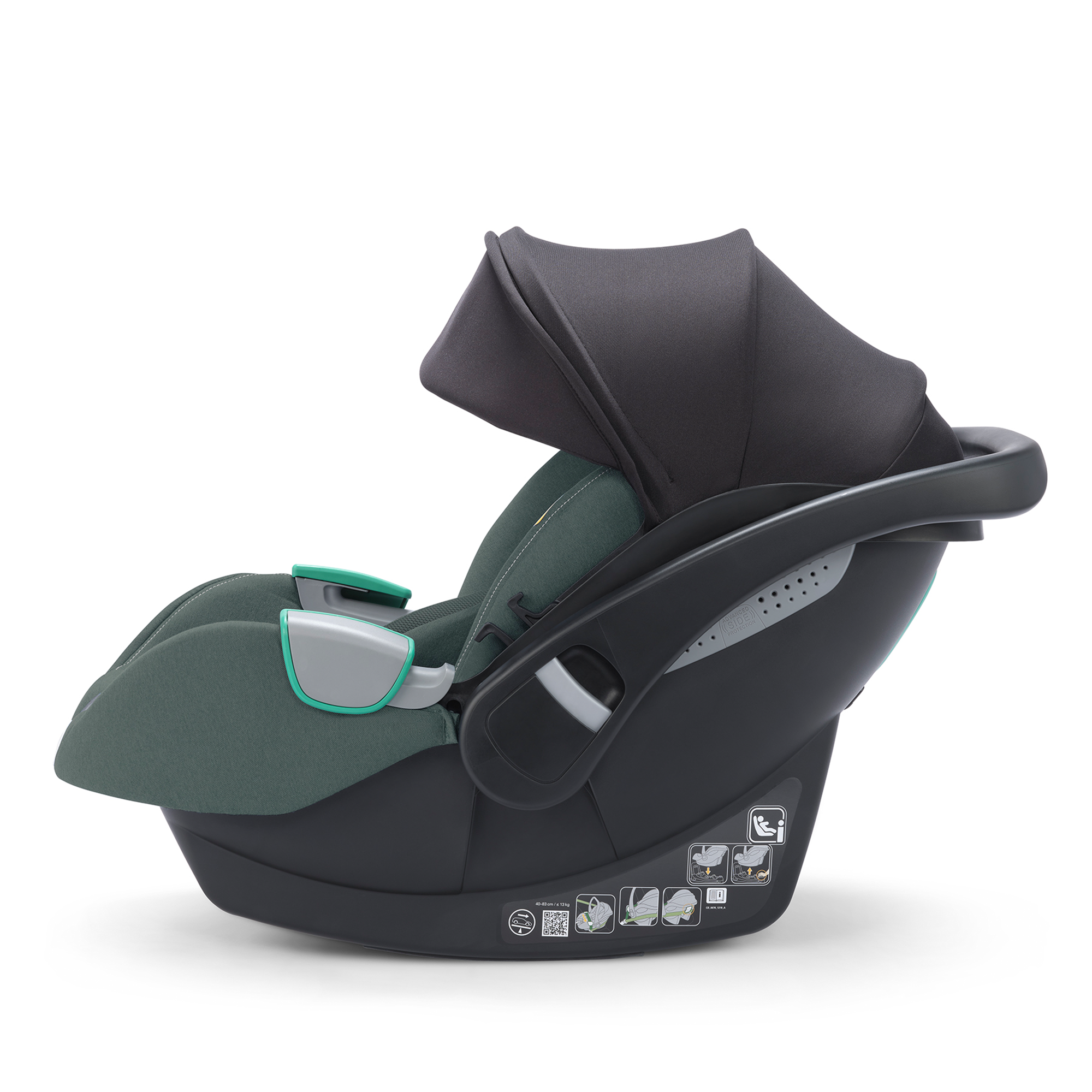 Babyschalen 0-13 kg, Gruppe 0+, RECARO – Produktansicht