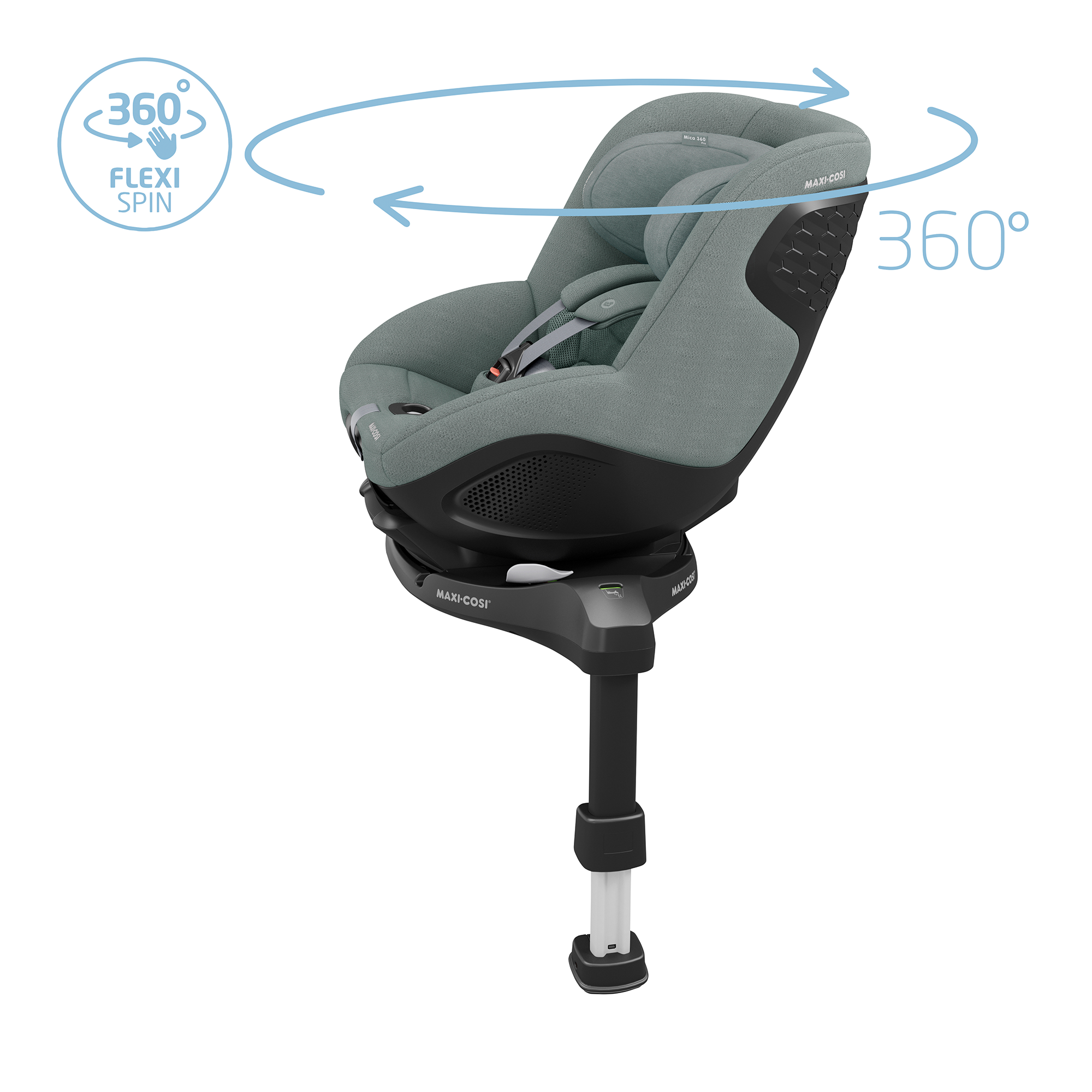 Reboarder 0-18 kg, Gruppe 0+/1, MAXI-COSI Premium, Grau – Produktansicht