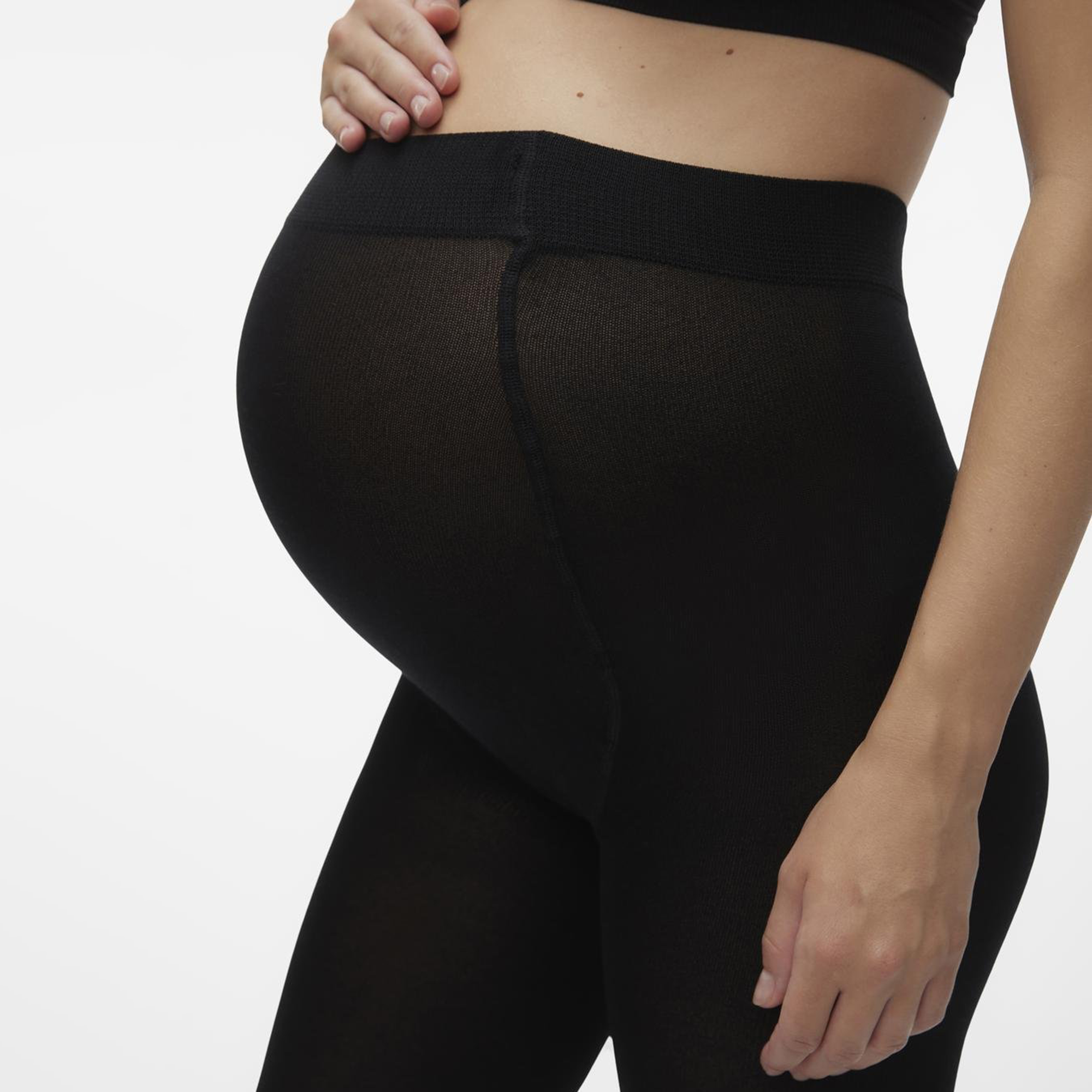 Umstandshosen, Mamalicious, Schwarz – Besonderheit: praktisches 2er-Pack