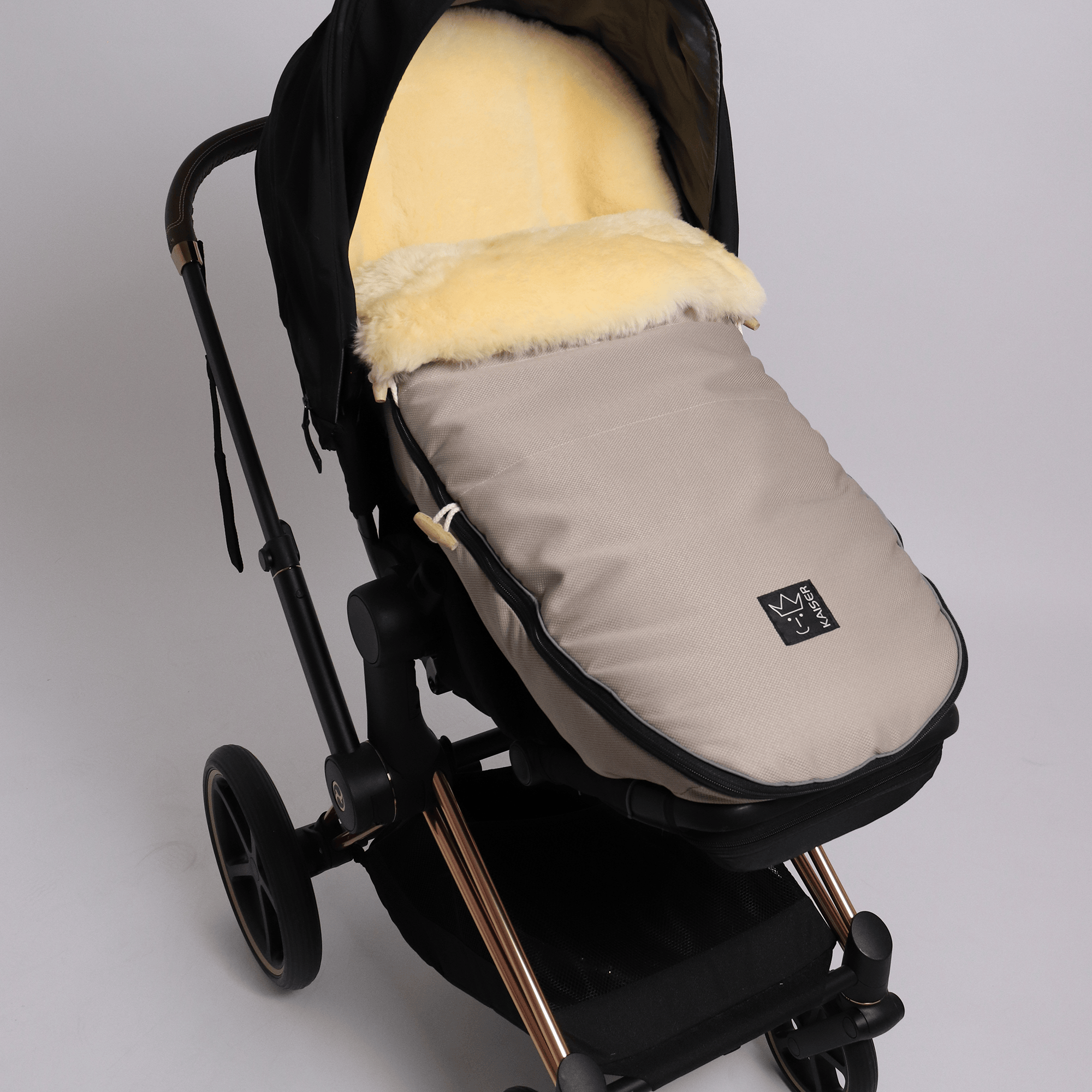 Fußsäcke & Decken, KAISER, Beige – Produktansicht