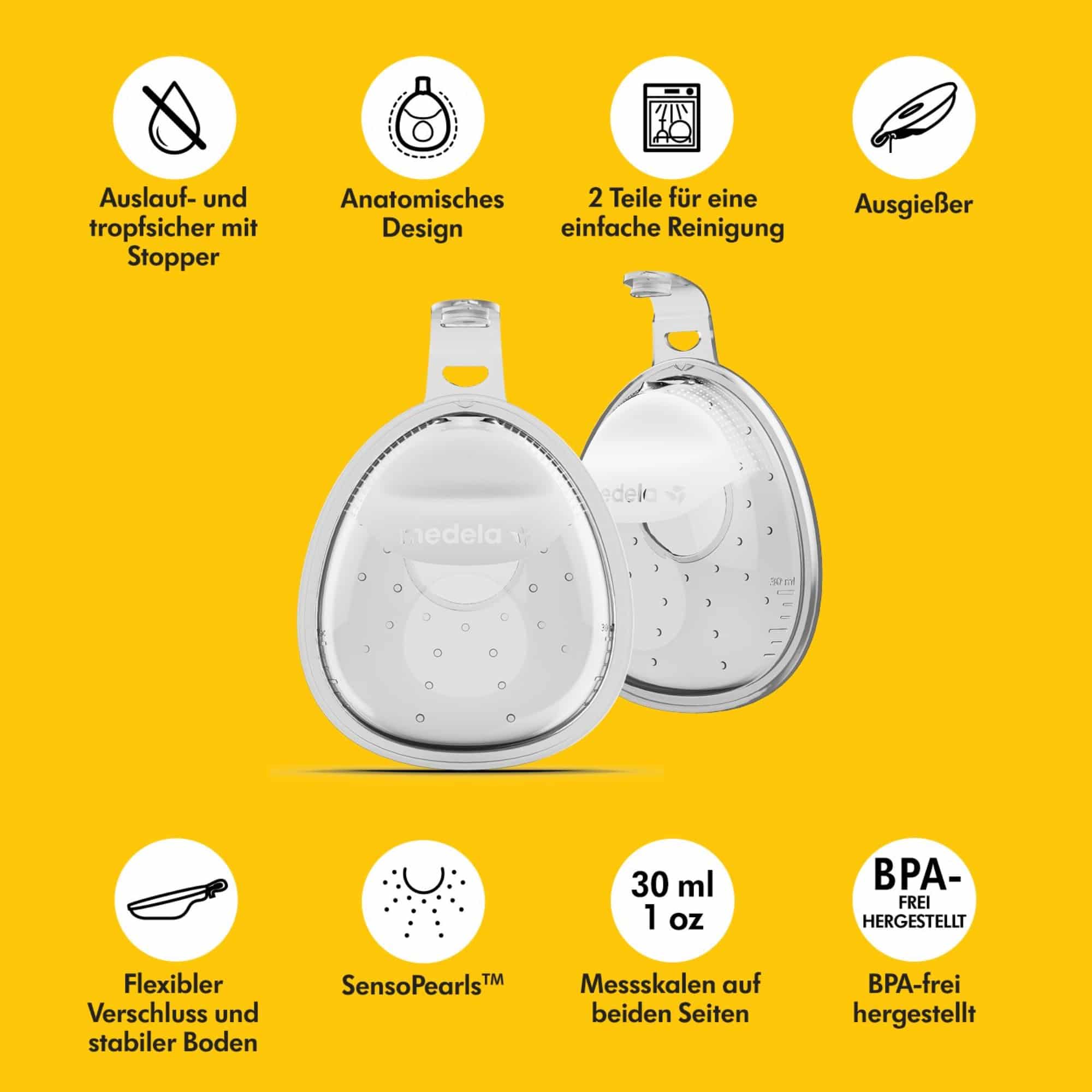 Stillzubehör, medela, Transparent – Produktansicht