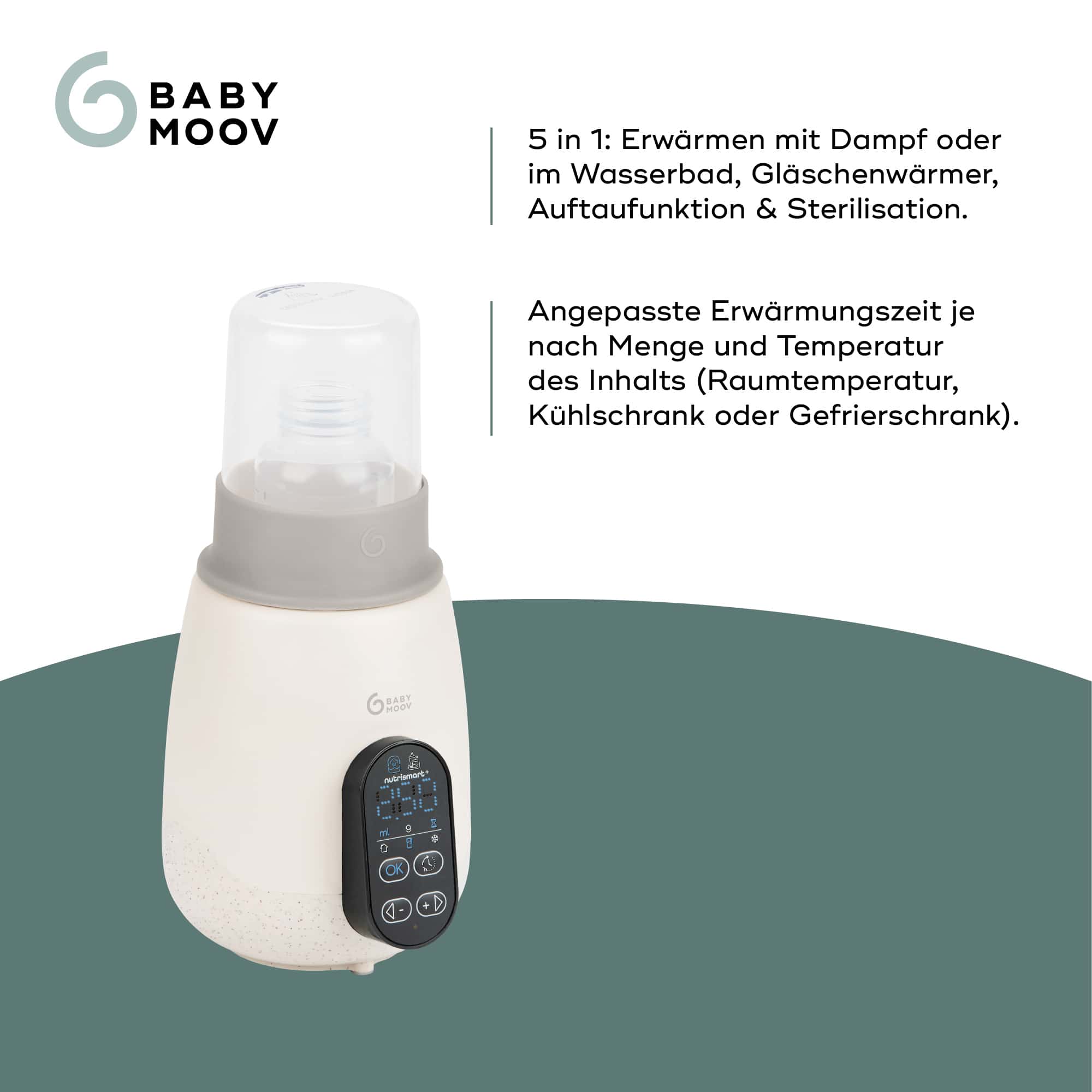 Babykostwärmer, babymoov, Beige – Produktansicht