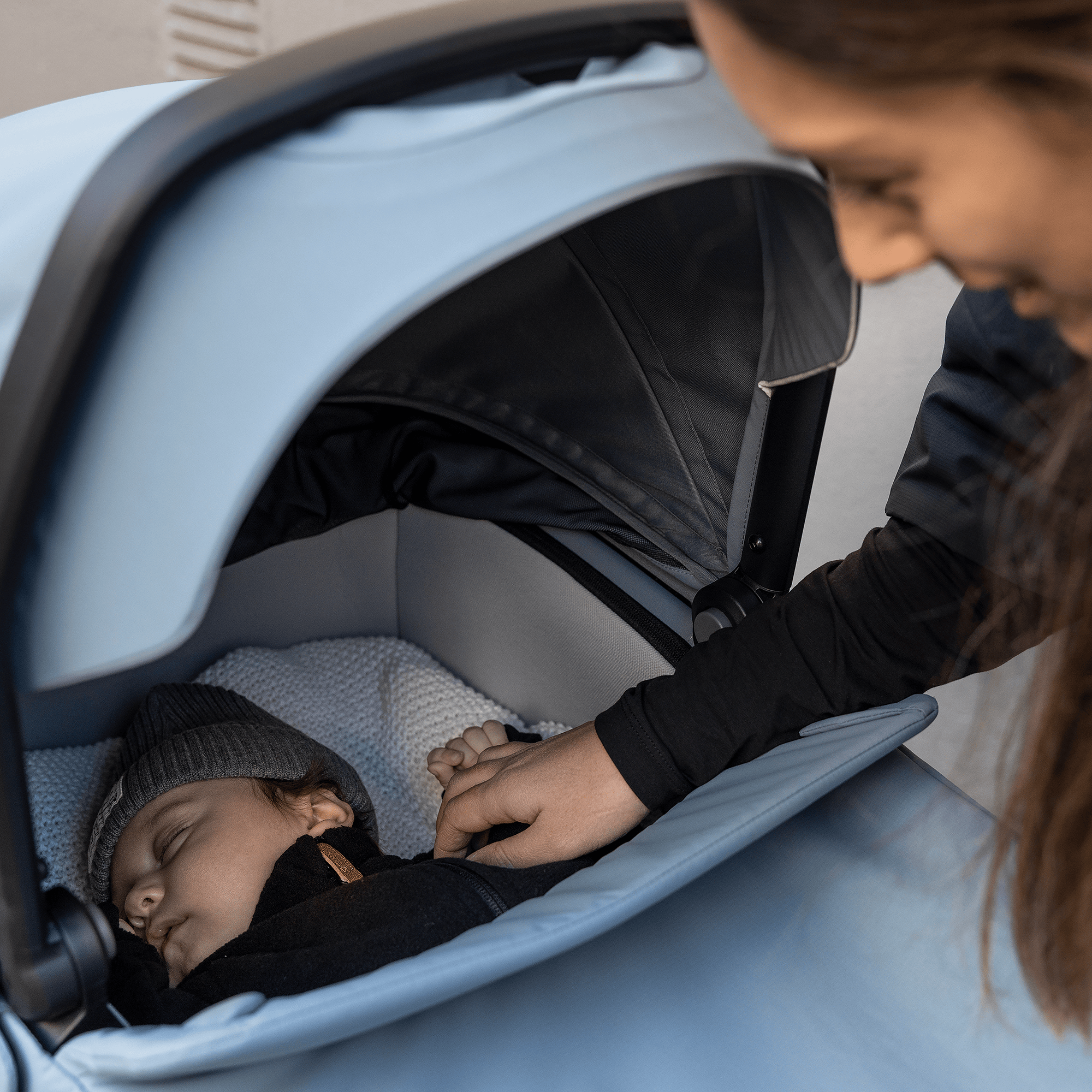 Kombi-Kinderwagen, THULE, Blau – Produktansicht