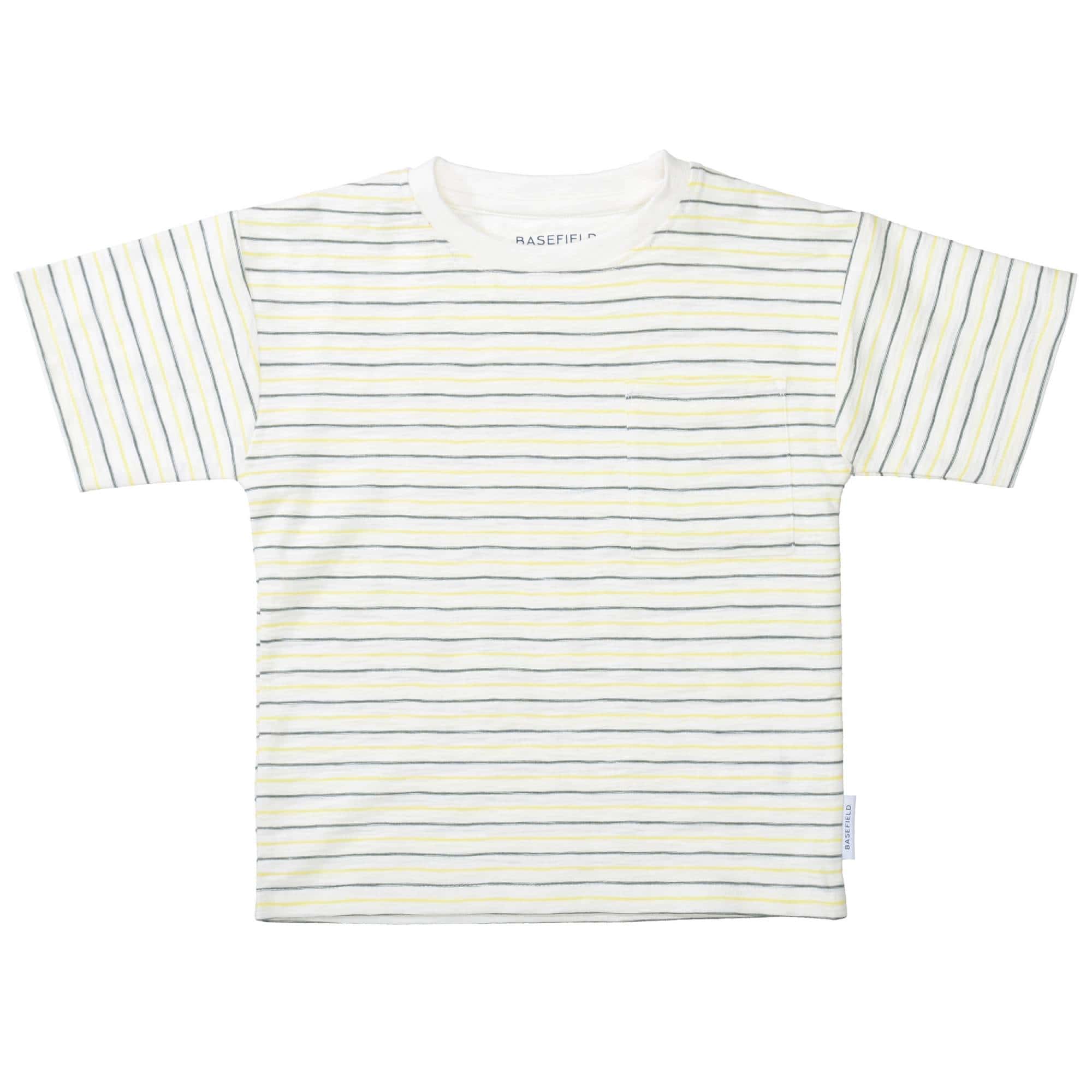 Kurzarmshirts, BASEFIELD, Weiß – Produktansicht