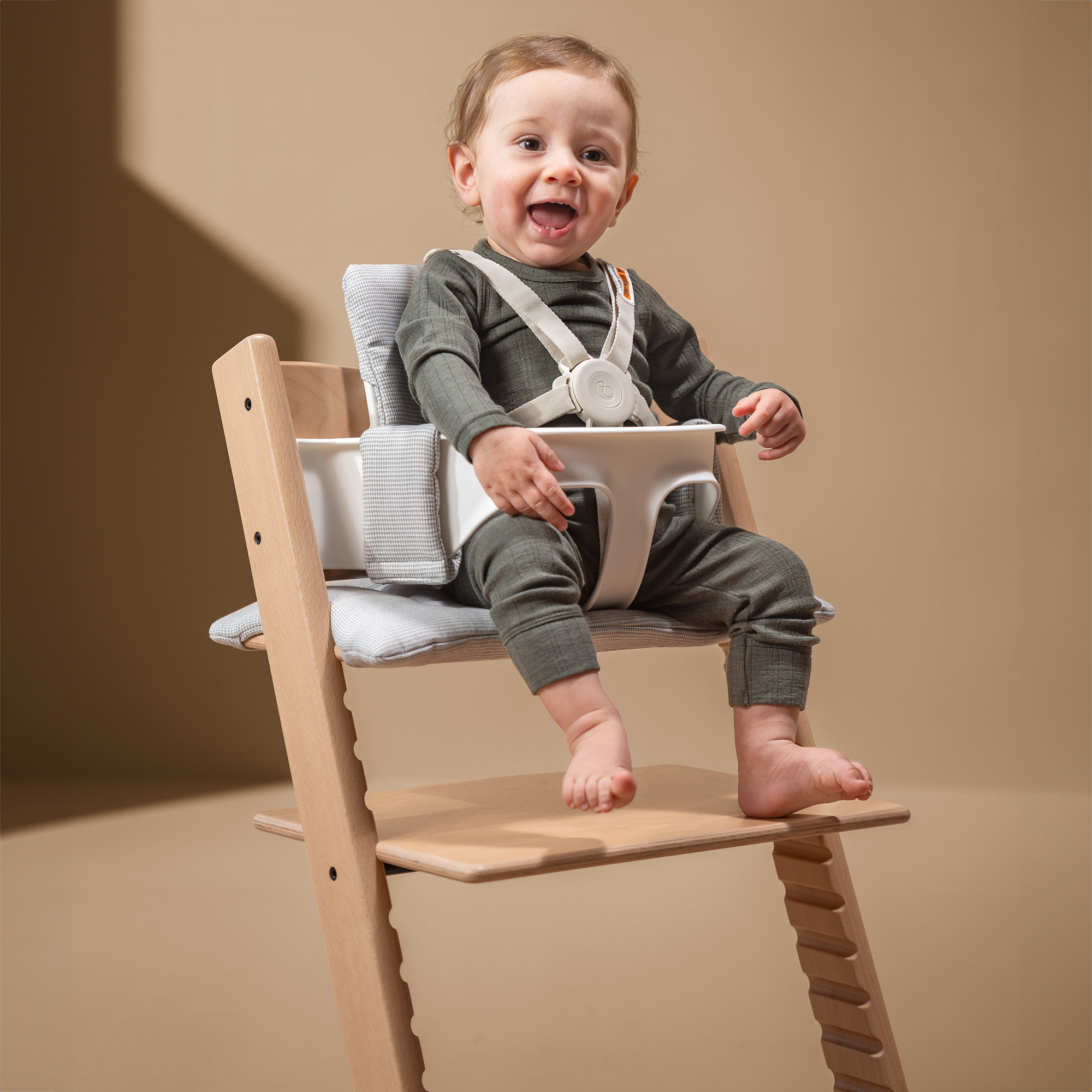 Treppenhochstühle, STOKKE, Beige – Produktansicht