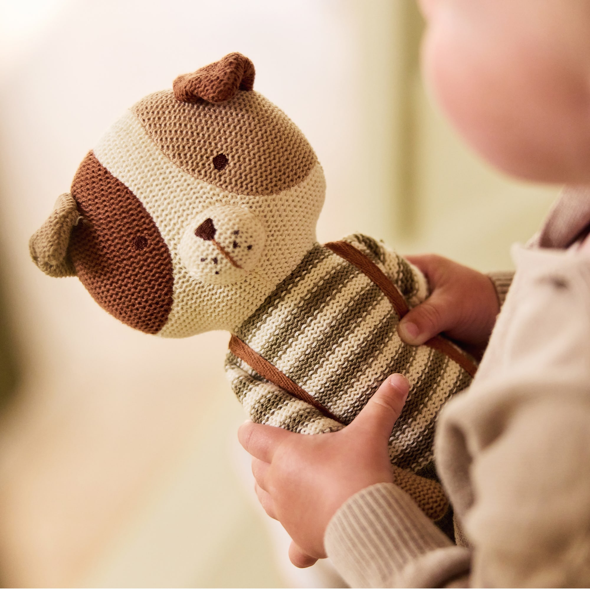 Puppen & Puppenwagen, jollein, Mehrfarbig – Besonderheit: ideal zum Kuscheln und Schmusen
