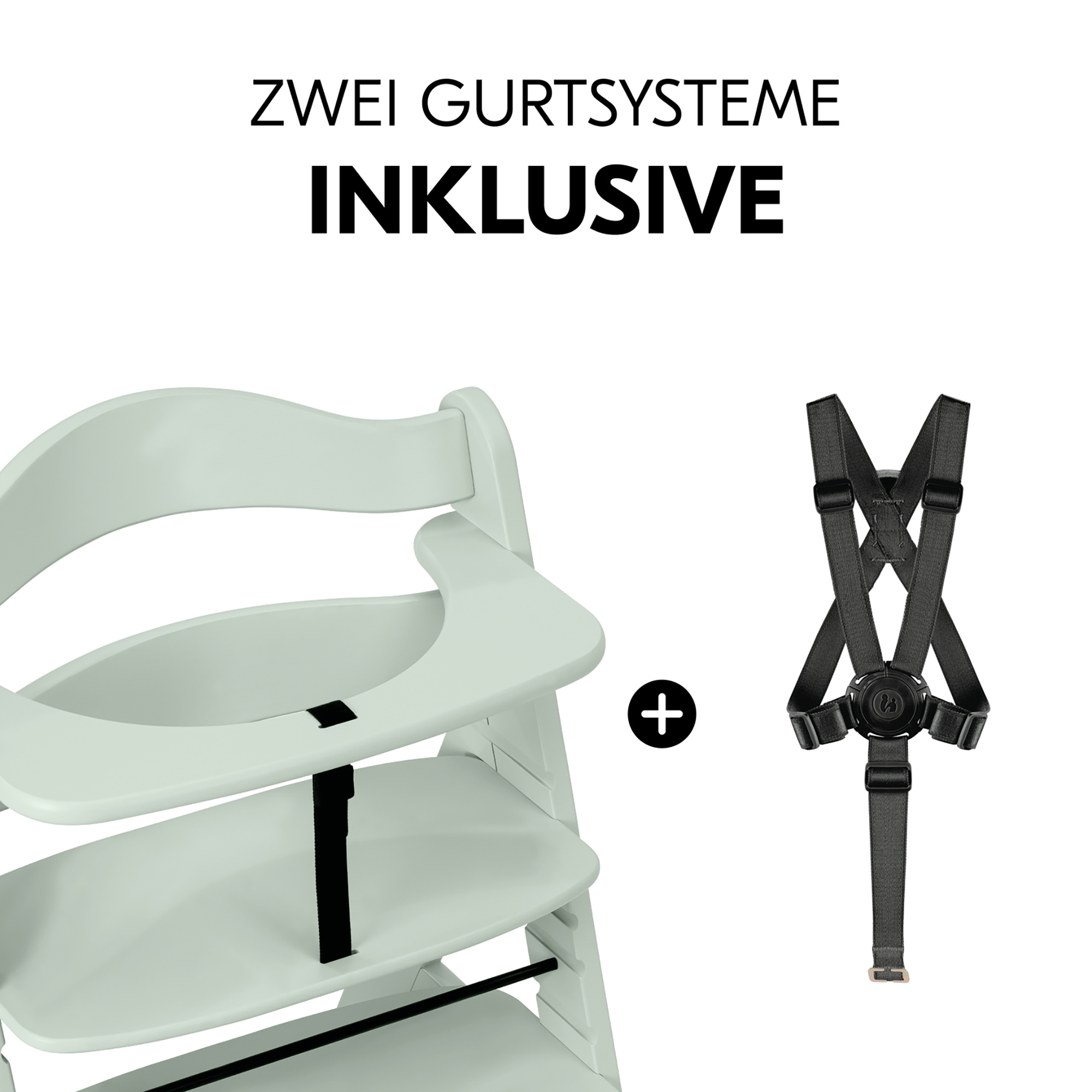 Treppenhochstühle, hauck, Grün – Produktansicht