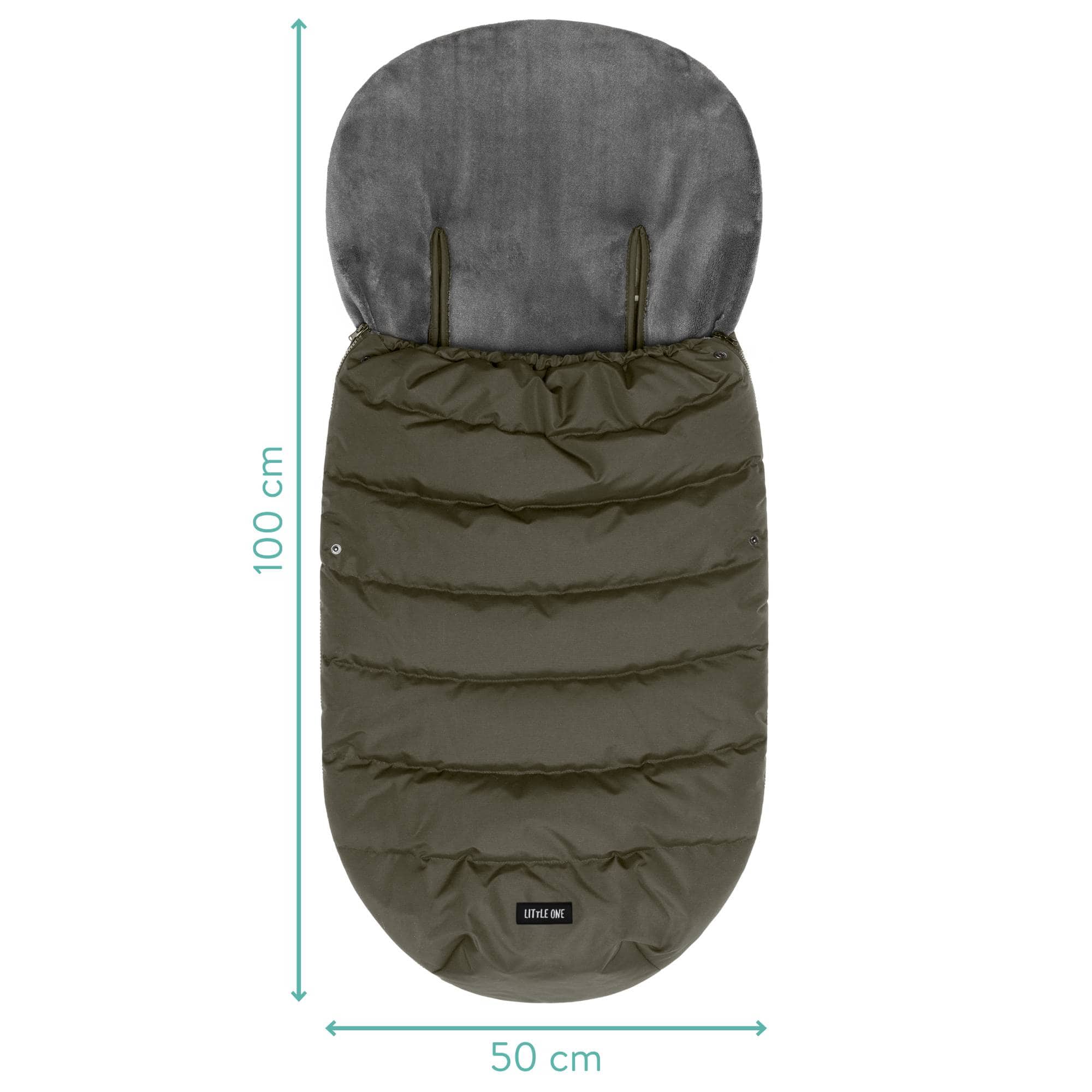 Fußsäcke & Decken, LITTLE ONE, Grün – Produktansicht