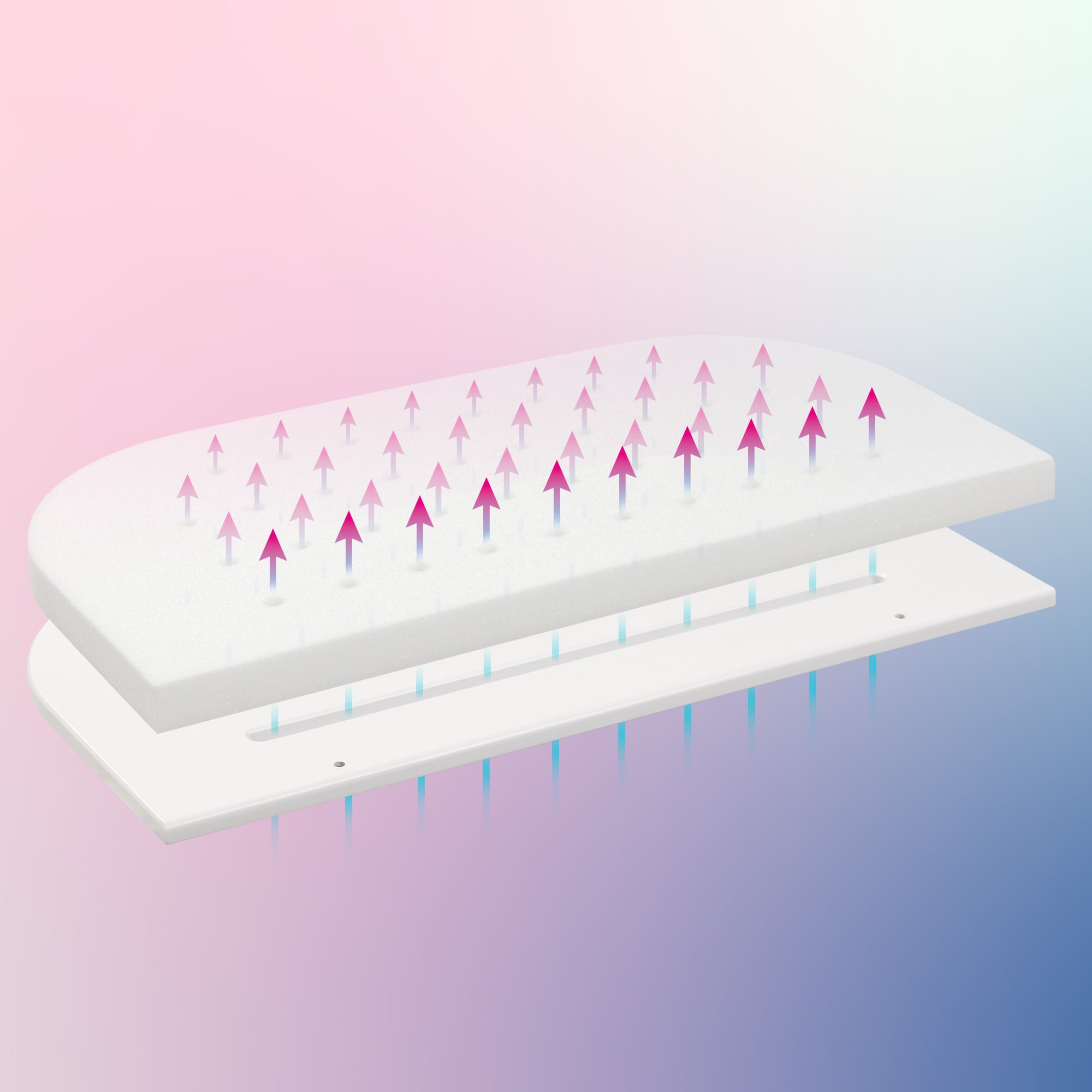 Matratzen, babybay, Weiß – Produktansicht