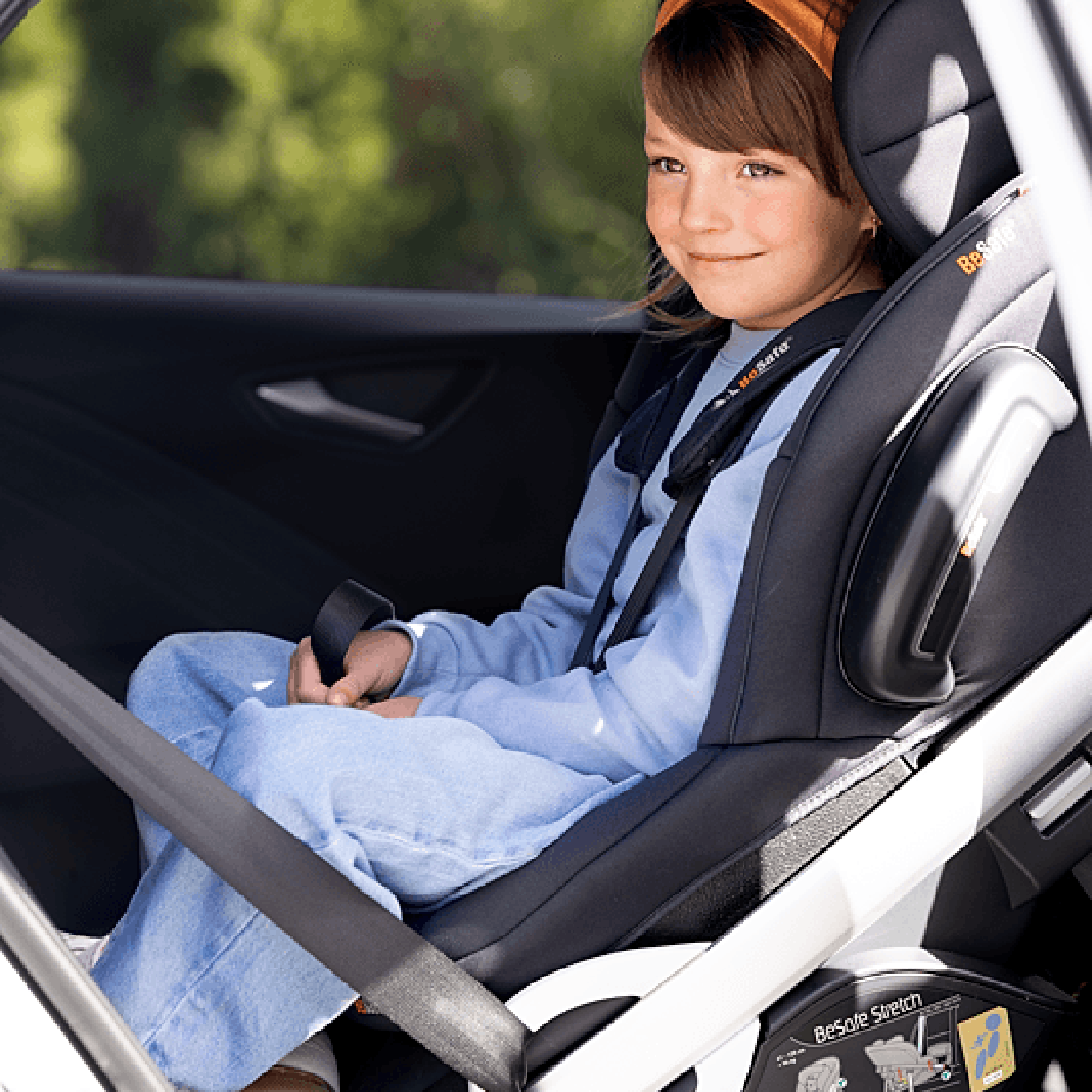 Kindersitze 9-36 kg, Gruppe 1/2/3, BeSafe, Schwarz – Besonderheit: Reboarder von BeSafe für ein Maximum an Sicherheit