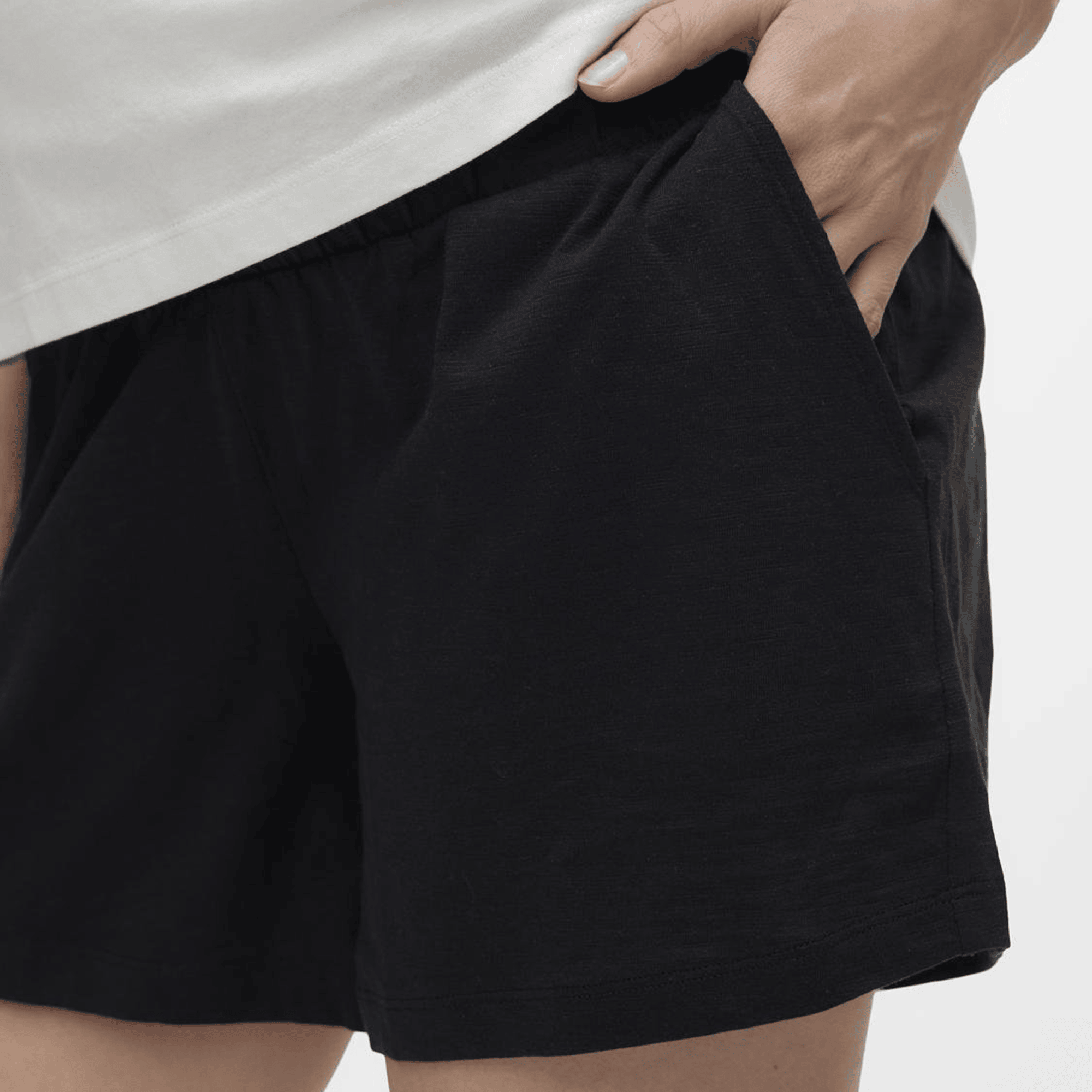 Umstandshosen, Mamalicious, Schwarz – Produktansicht