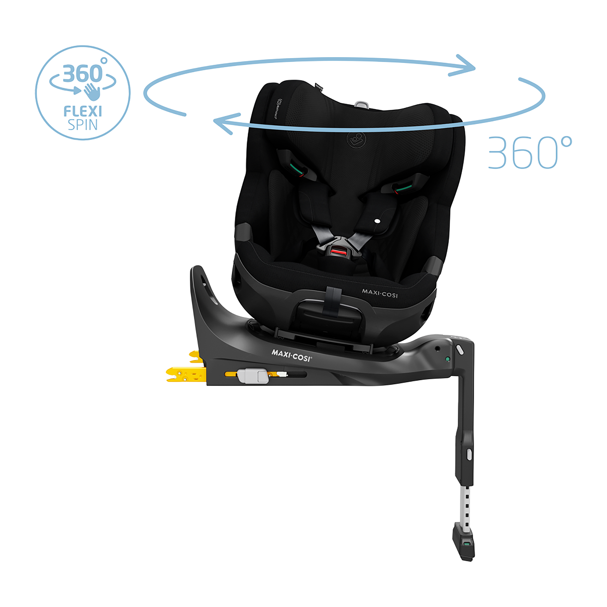 Kindersitze 9-36 kg, Gruppe 1/2/3, MAXI-COSI Premium, Schwarz – Produktansicht