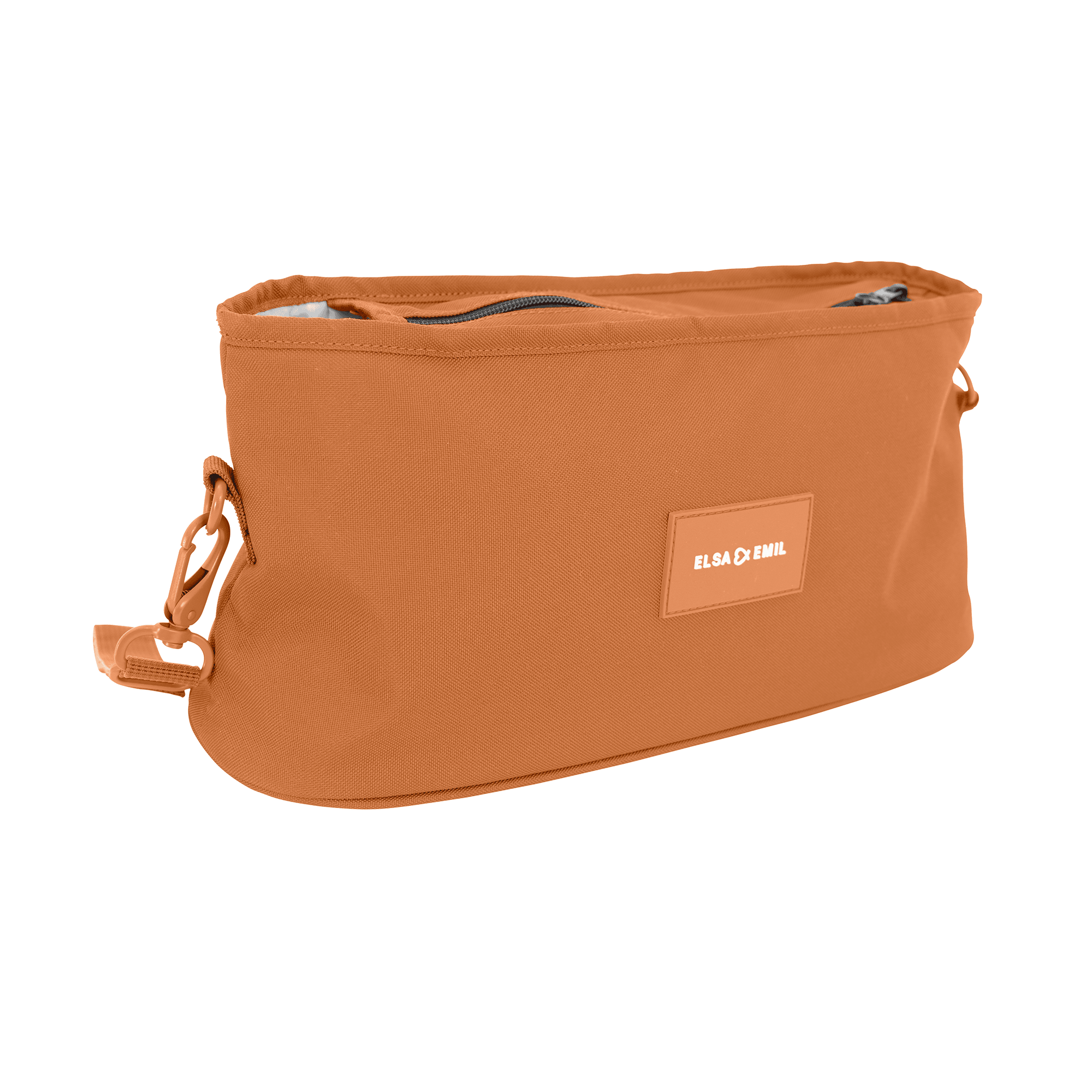 Kinderwagen Taschen, ELSA & EMIL, Rot – Besonderheit: ein großes Hauptfach, drei Innenfächer und ein Getränkefach