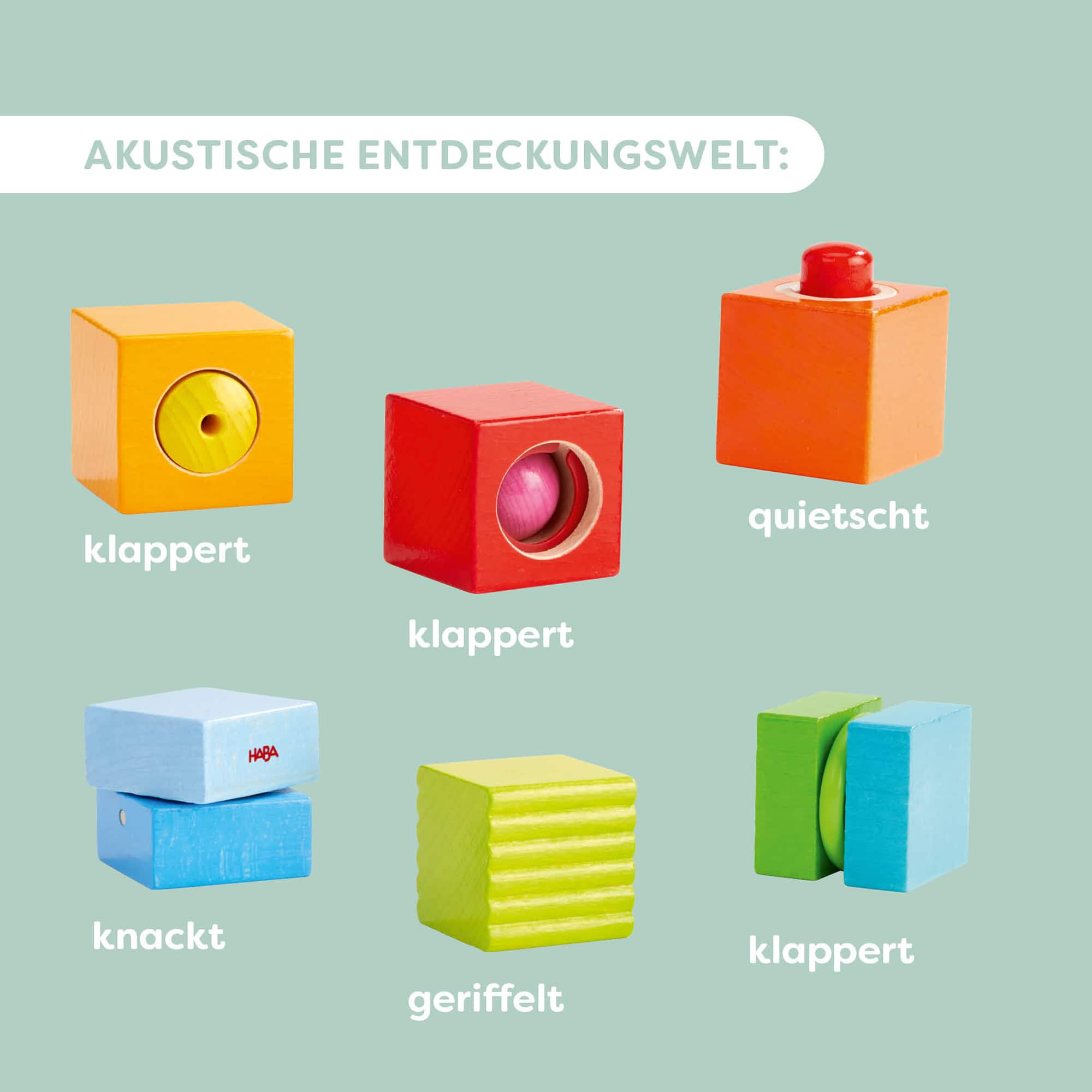 Bausteine, HABA, Rot – Produktansicht