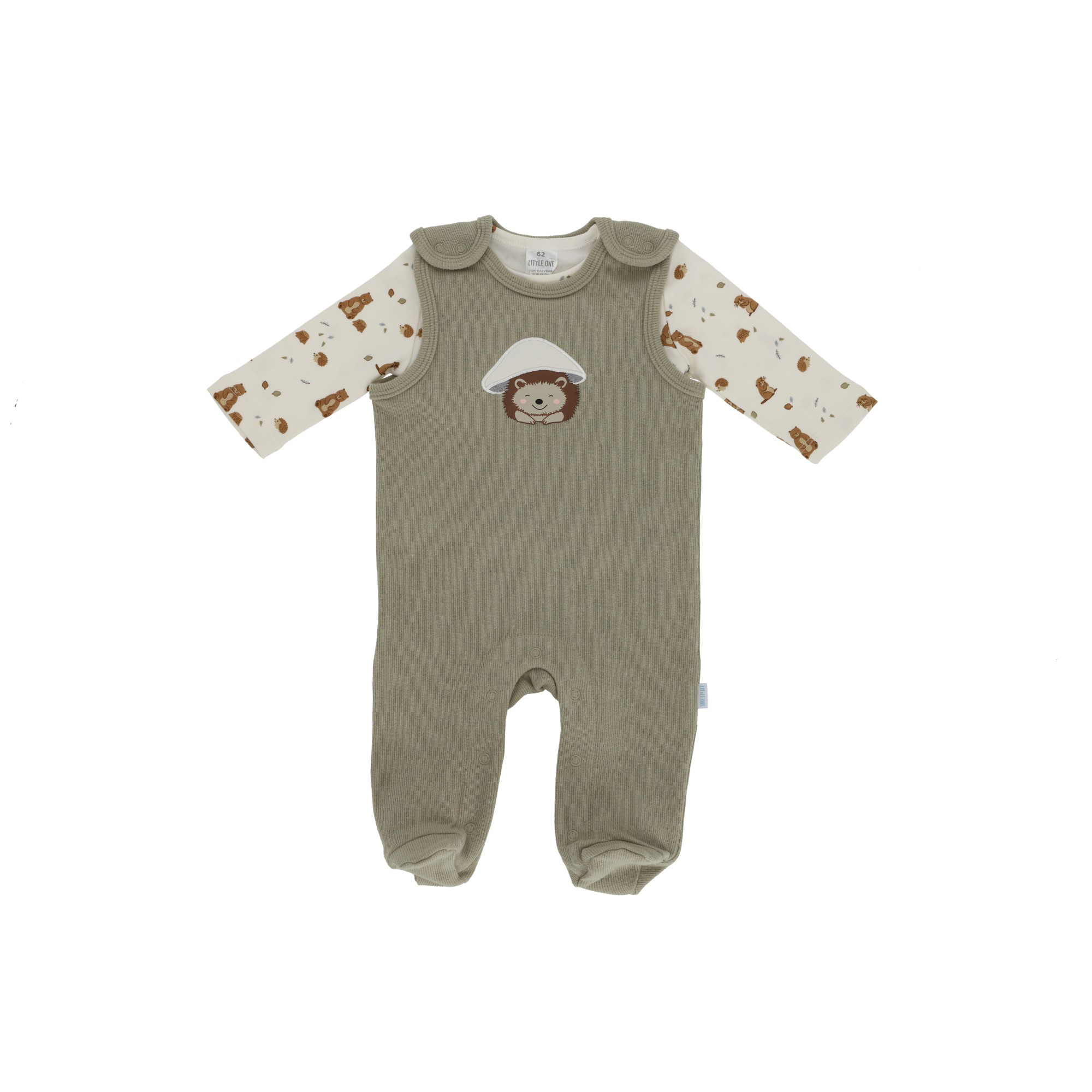Strampler, LITTLE ONE, Grün – Produktansicht