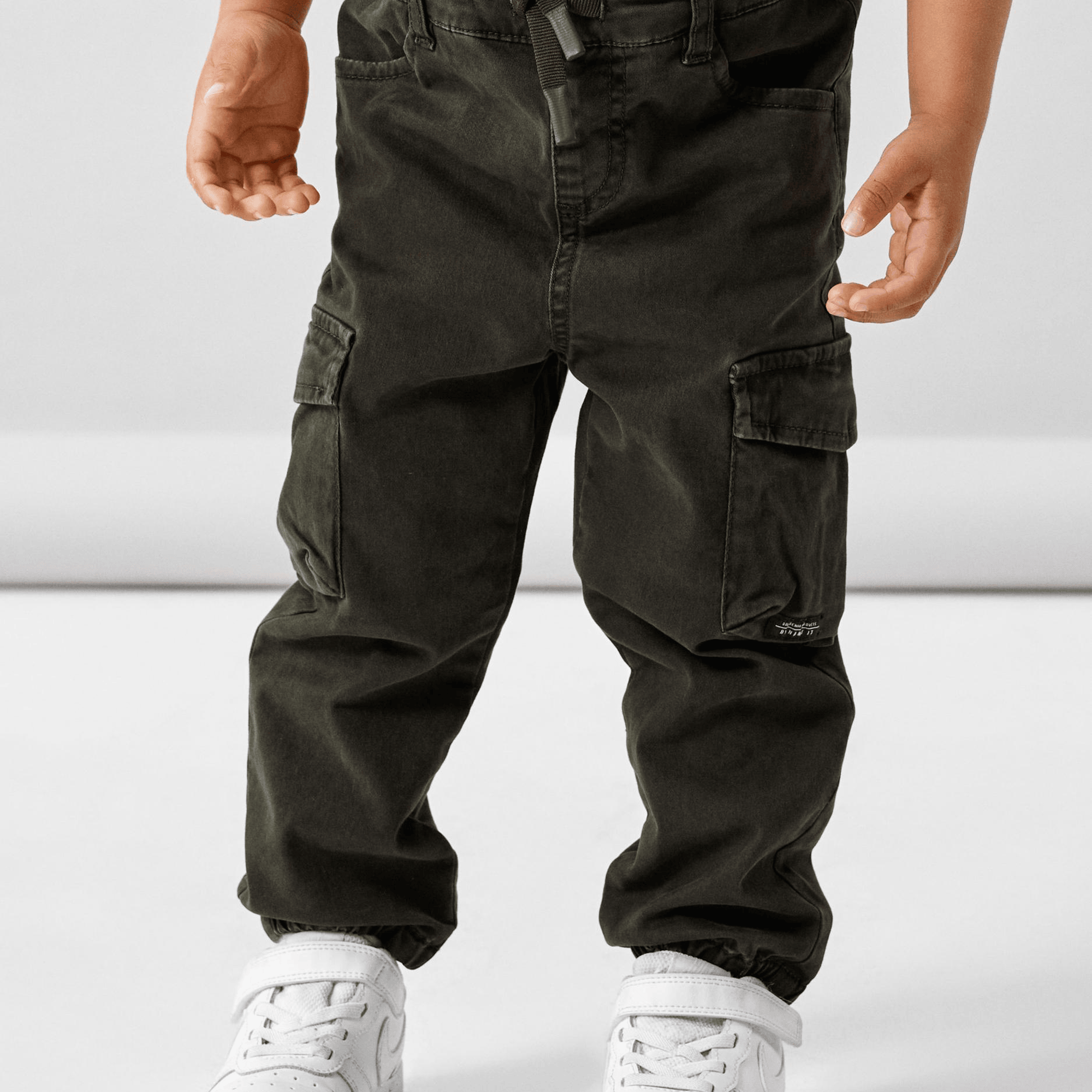 Lange Hosen, name it, Grün – Besonderheit: elastischer Bund