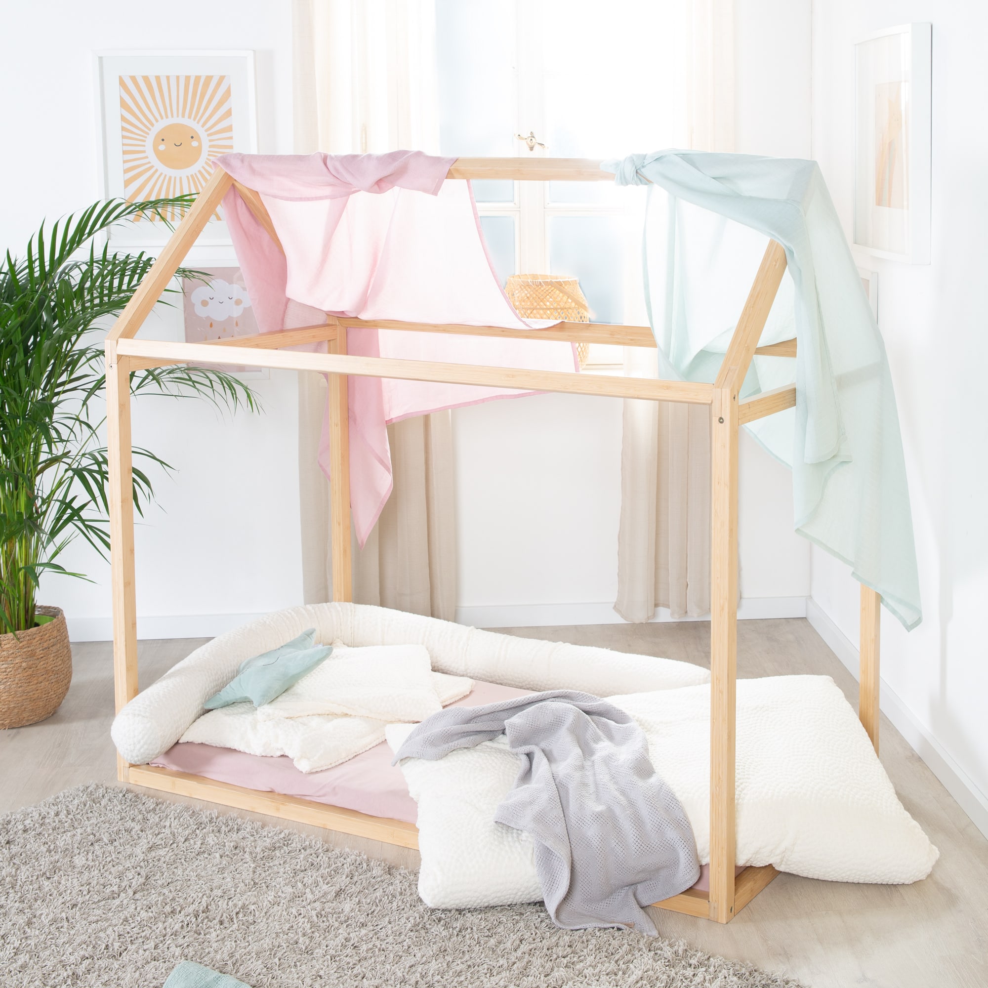 Hausbett, roba, Beige – Produktansicht