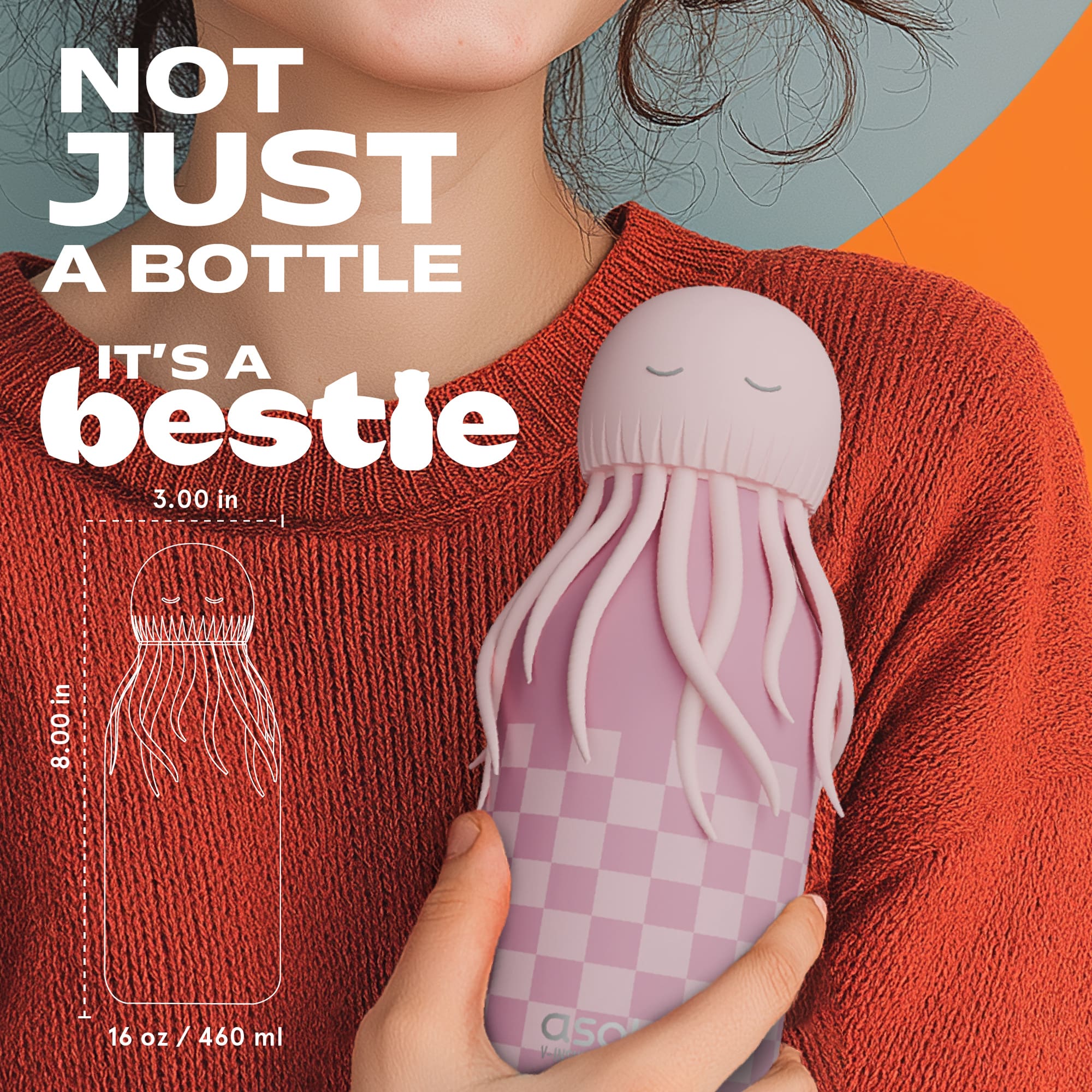 Thermoflaschen, ASOBU, Pink – Produktansicht