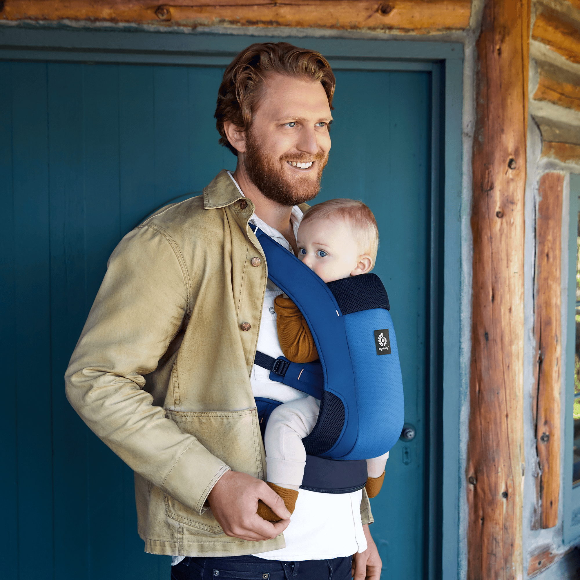 Babytragen, ERGObaby, Blau – Produktansicht
