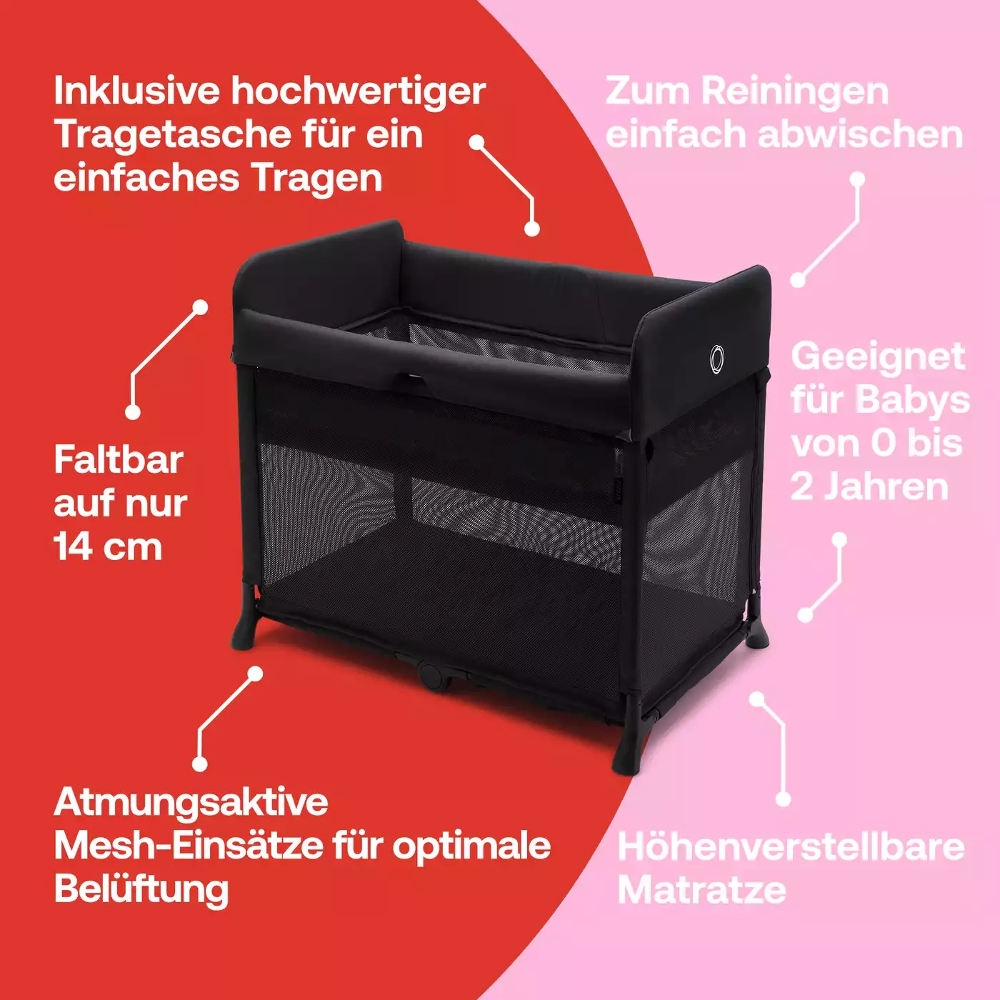 Reisebetten & Zubehör, bugaboo – Produktansicht