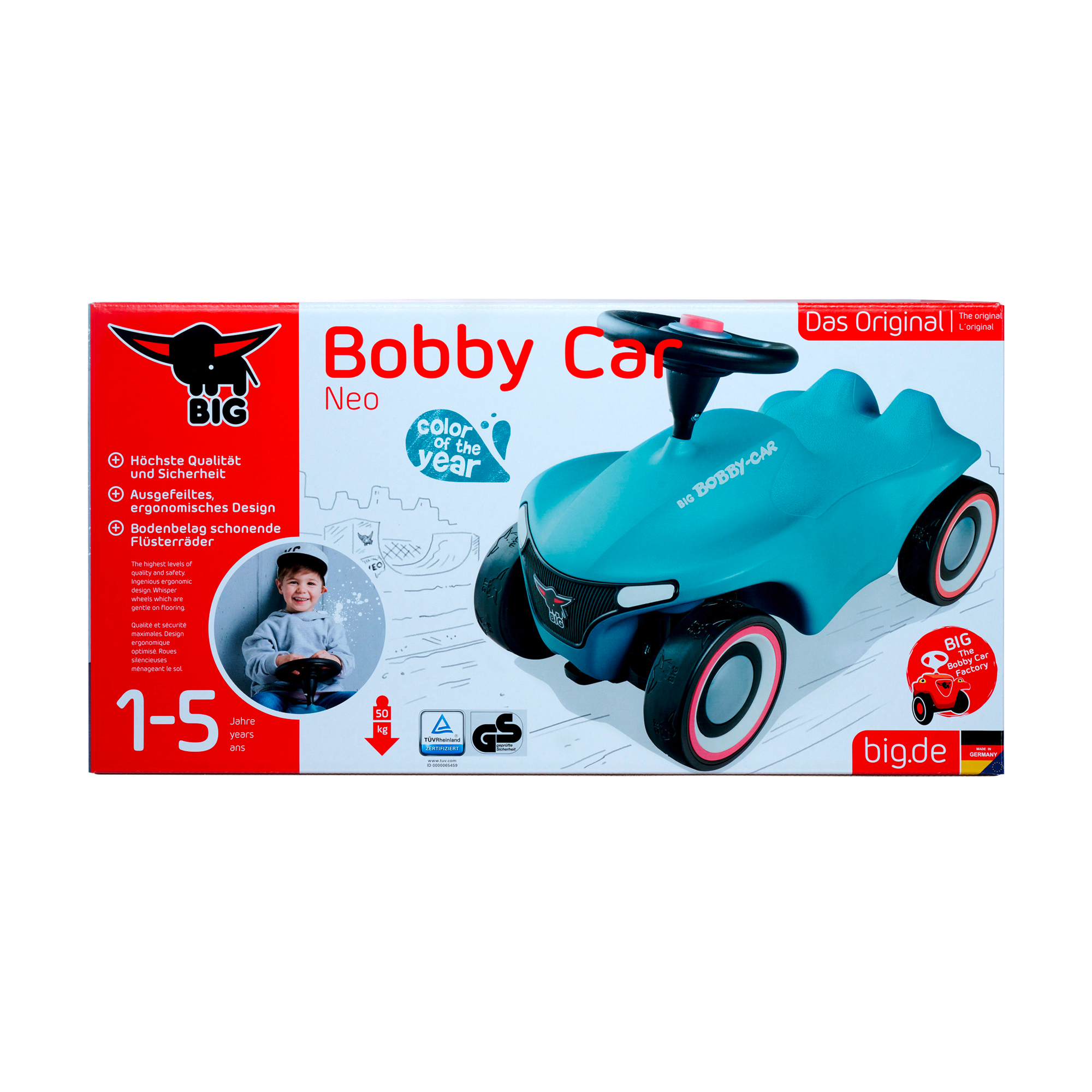 Bobby Car & Zubehör, BIG, Blau – Produktansicht