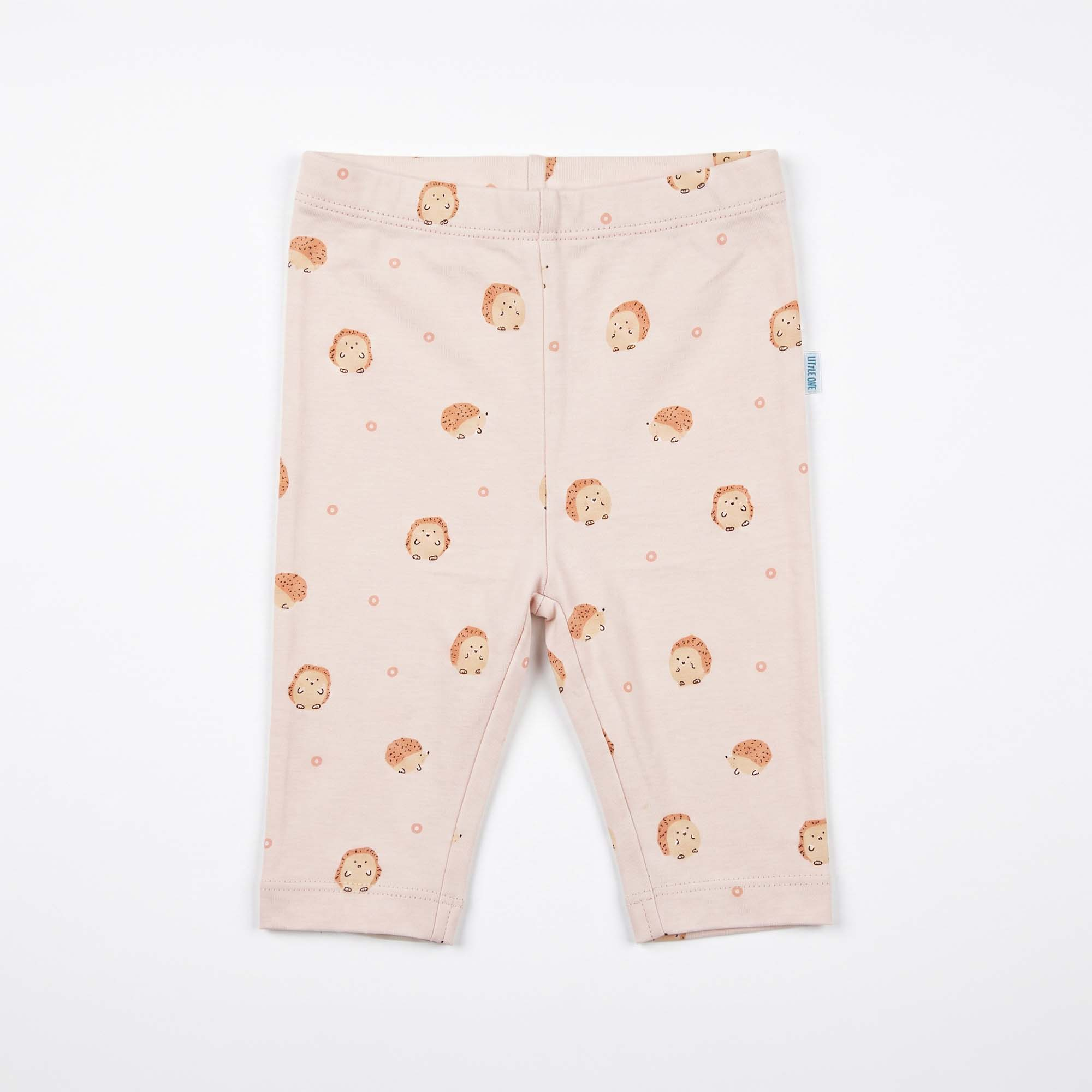 Leggings, LITTLE ONE, Pink – Besonderheit: weicher Baumwollmix