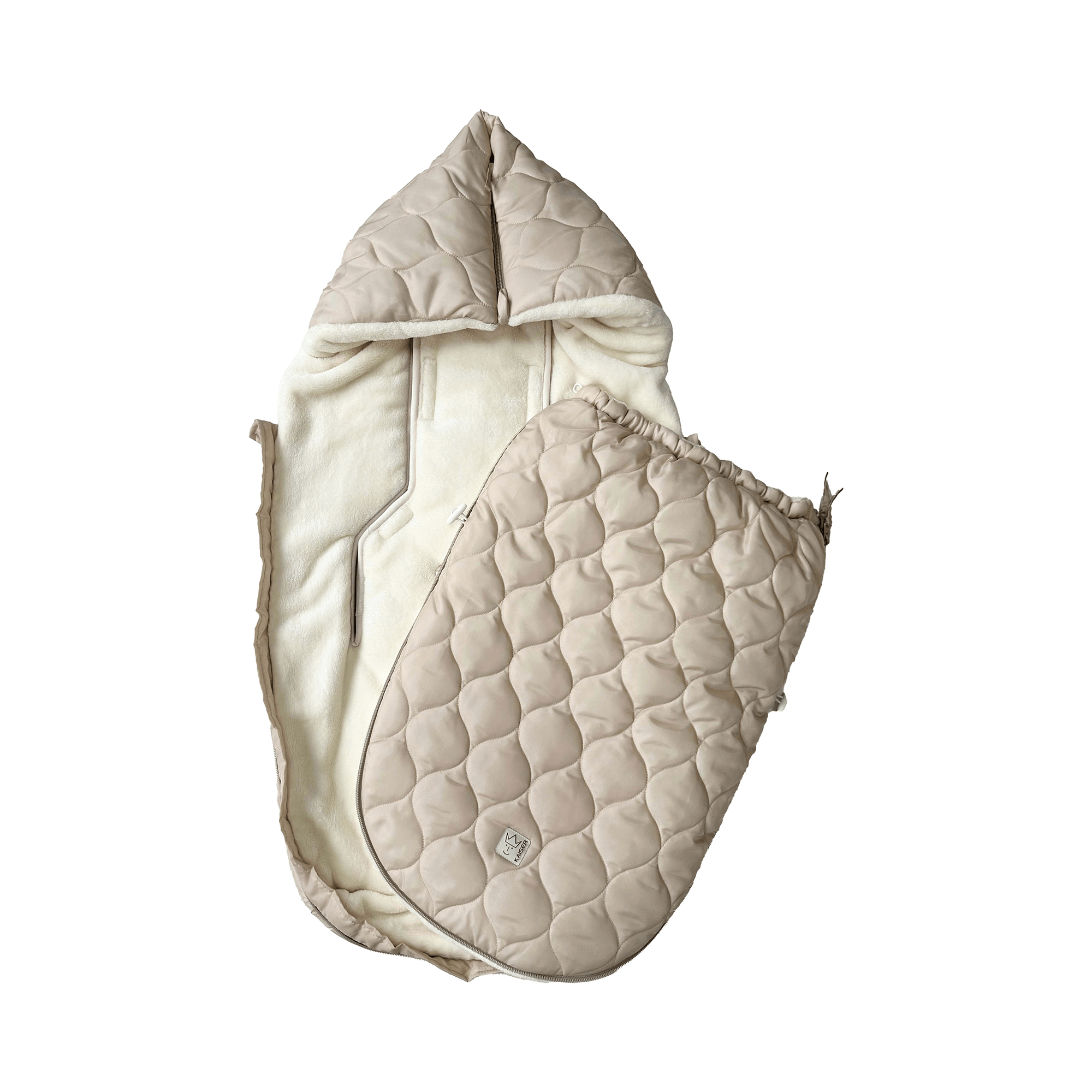 Fußsäcke & Decken, KAISER, Beige – Produktansicht