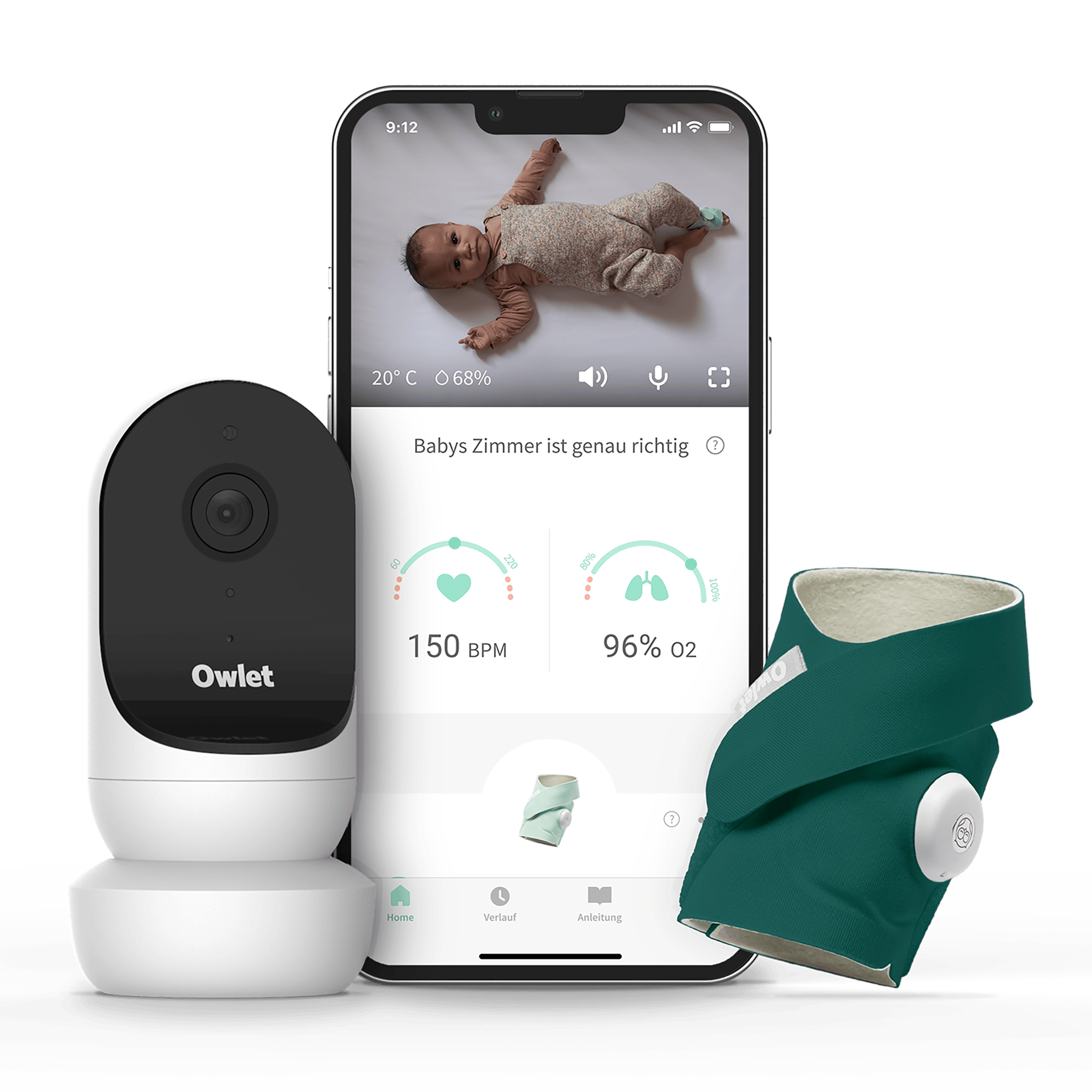 Video Babyphone, Owlet – Produktansicht