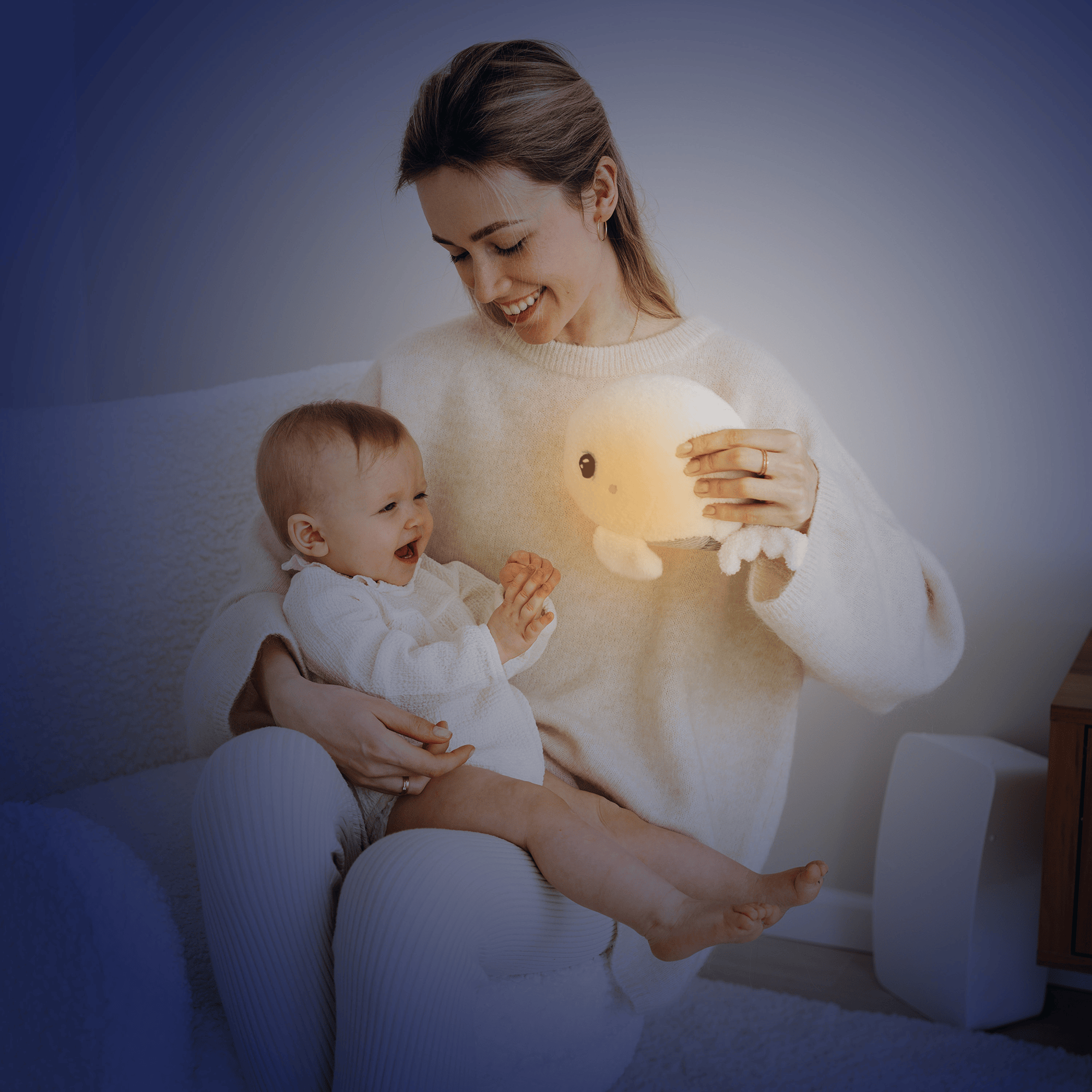 Nachtlichter, Angelcare, Weiß – Produktansicht