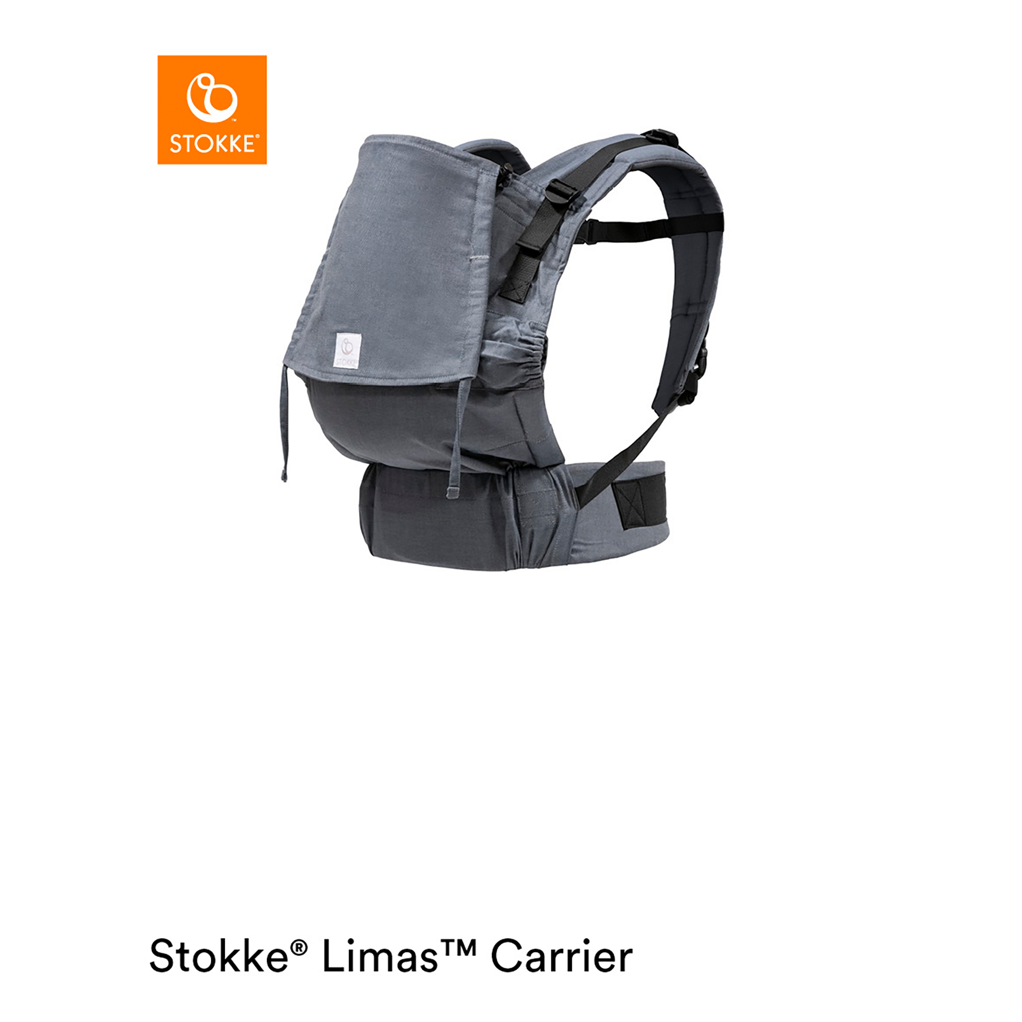 Stokke® Limas™ Carrier Flex Slate Melange STOKKE Grau 2000582780701 1