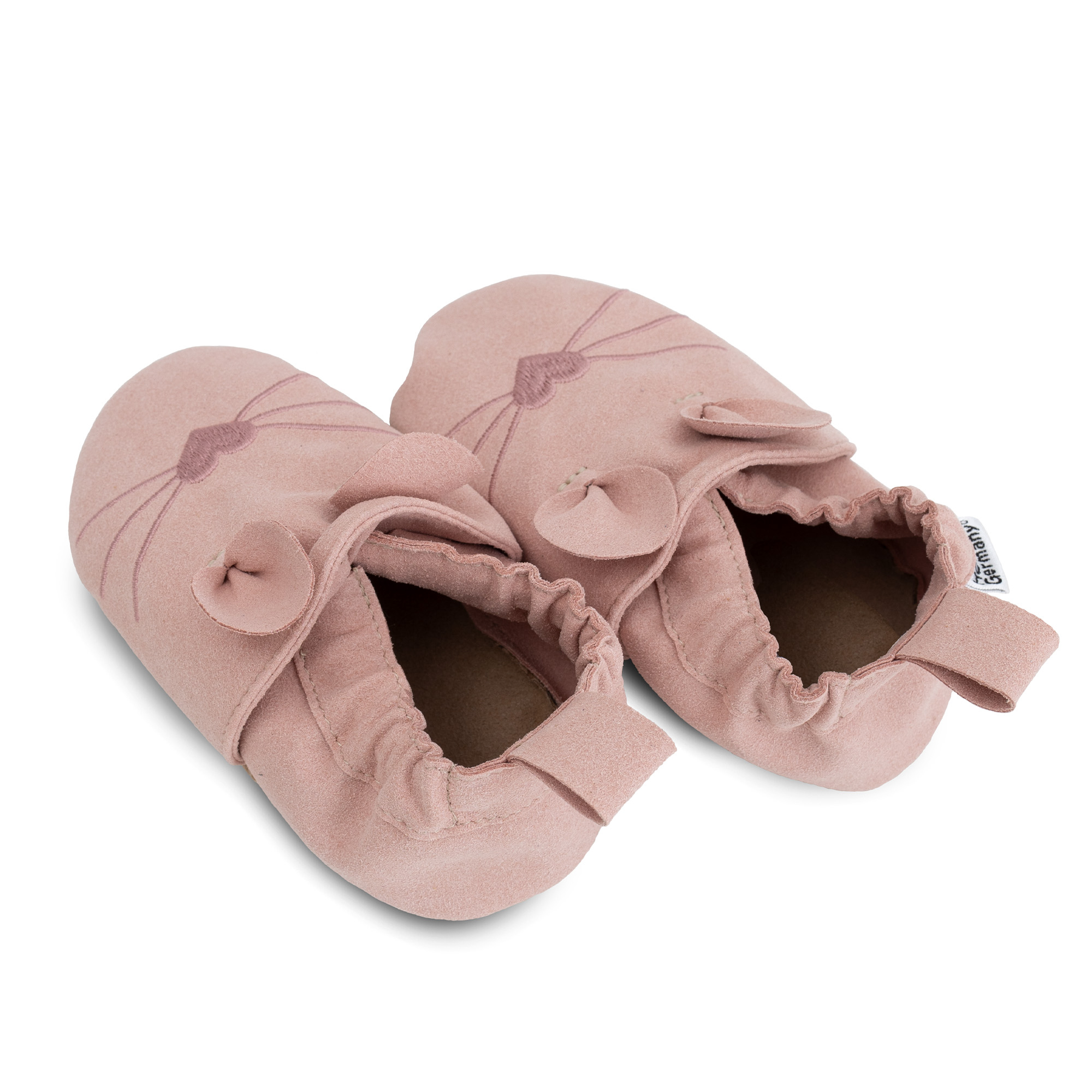 Krabbelschuhe, HOBEA, Pink – Besonderheit: aus 100% recyceltem Material