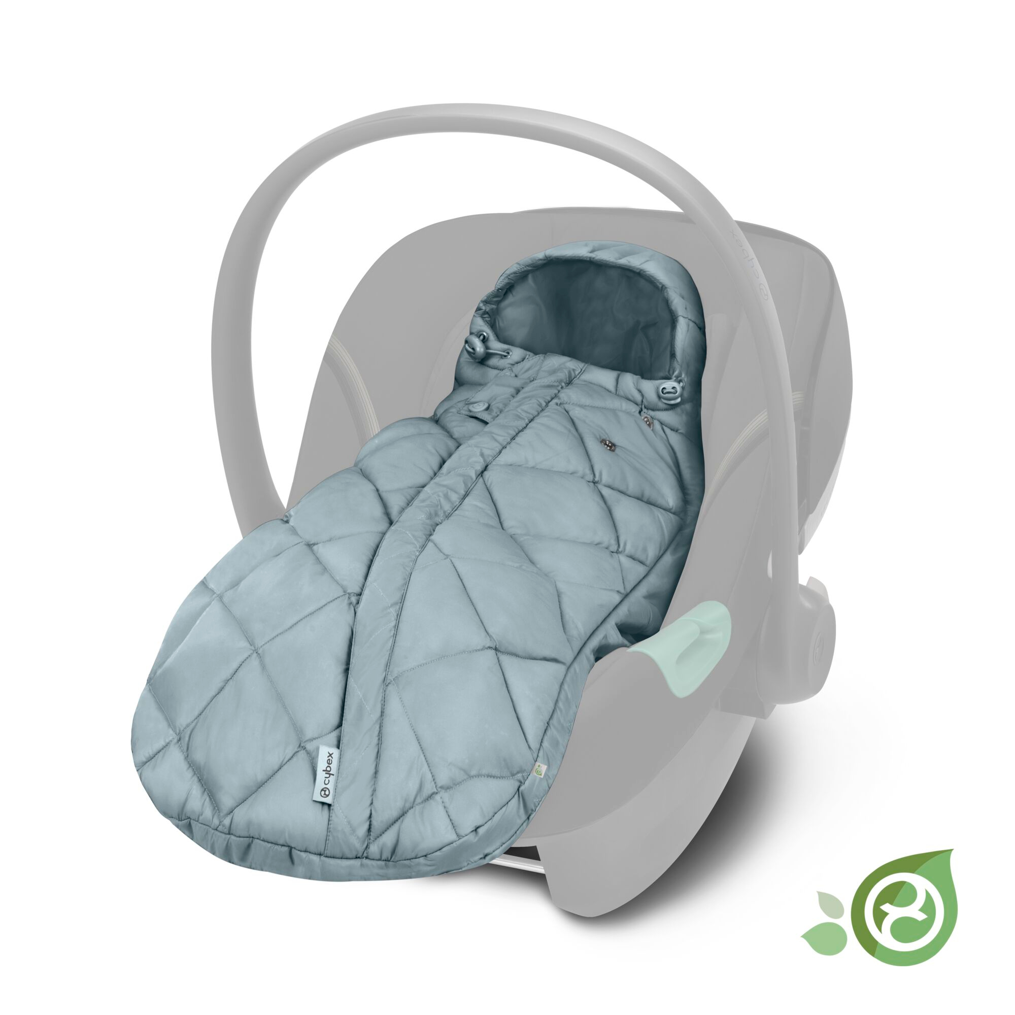 Fußsäcke, cybex, Blau – Produktansicht