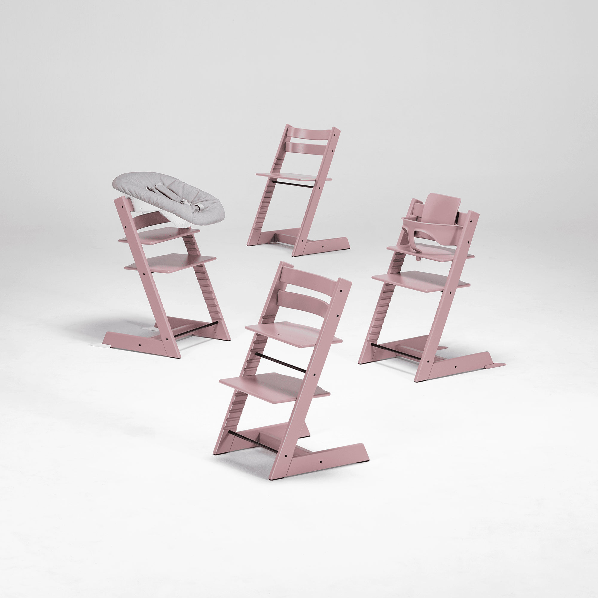 Treppenhochstühle, STOKKE, Pink – Produktansicht