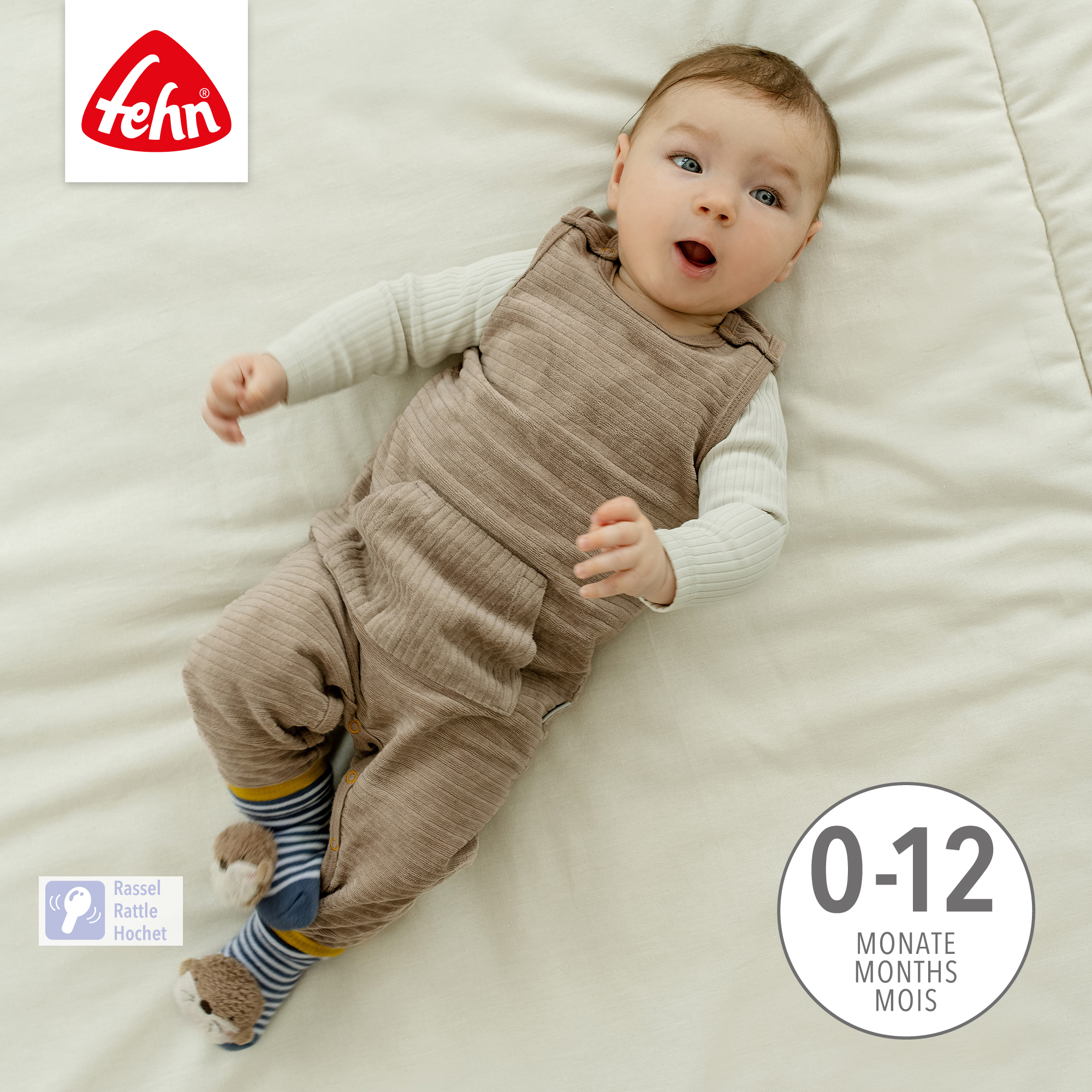 Socken & Strumpfhosen, fehn, Mehrfarbig – Produktansicht