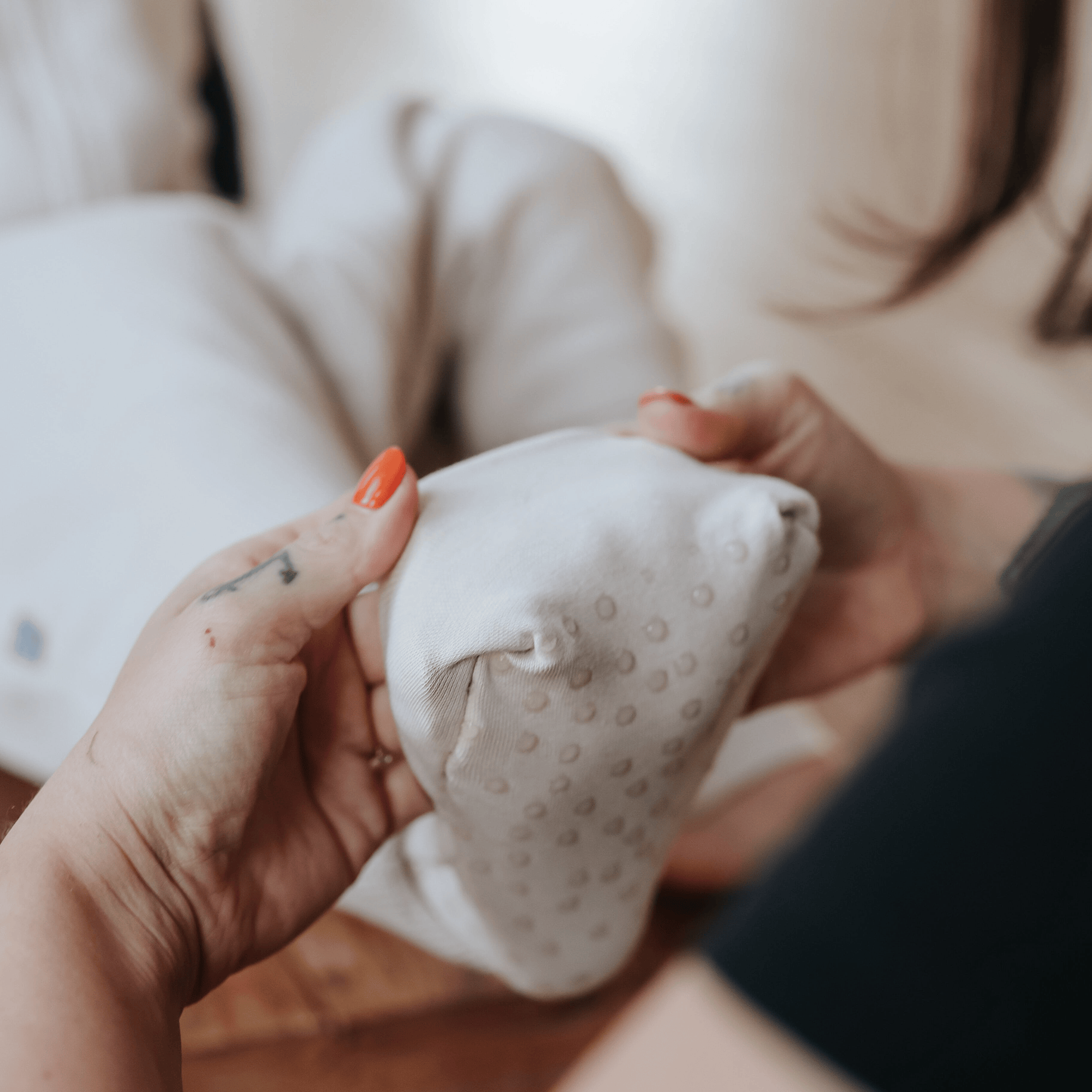 Ganzjahresschlafsäcke, Emma & Noah, Beige – Produktansicht