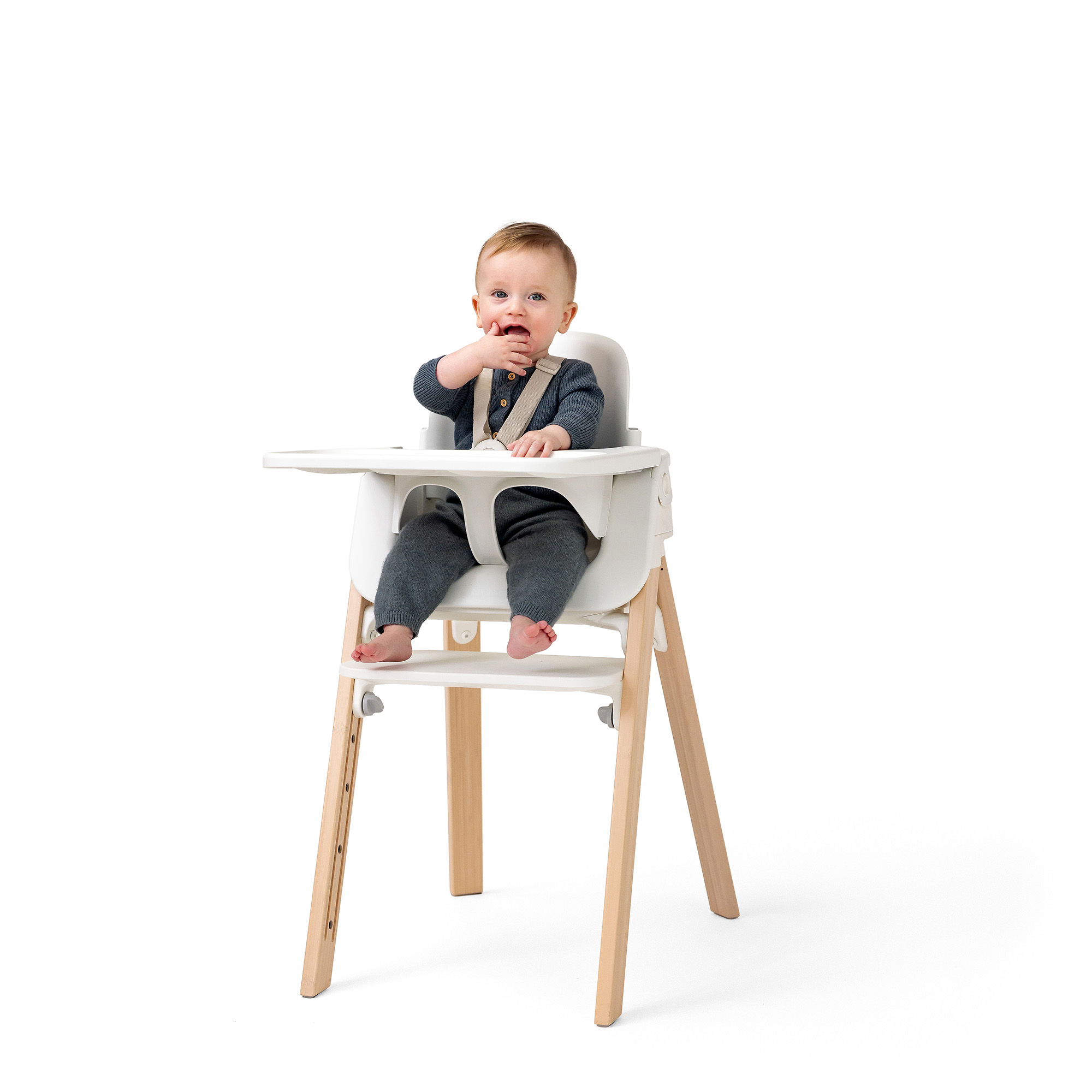 Treppenhochstühle, STOKKE, Weiß – Produktansicht