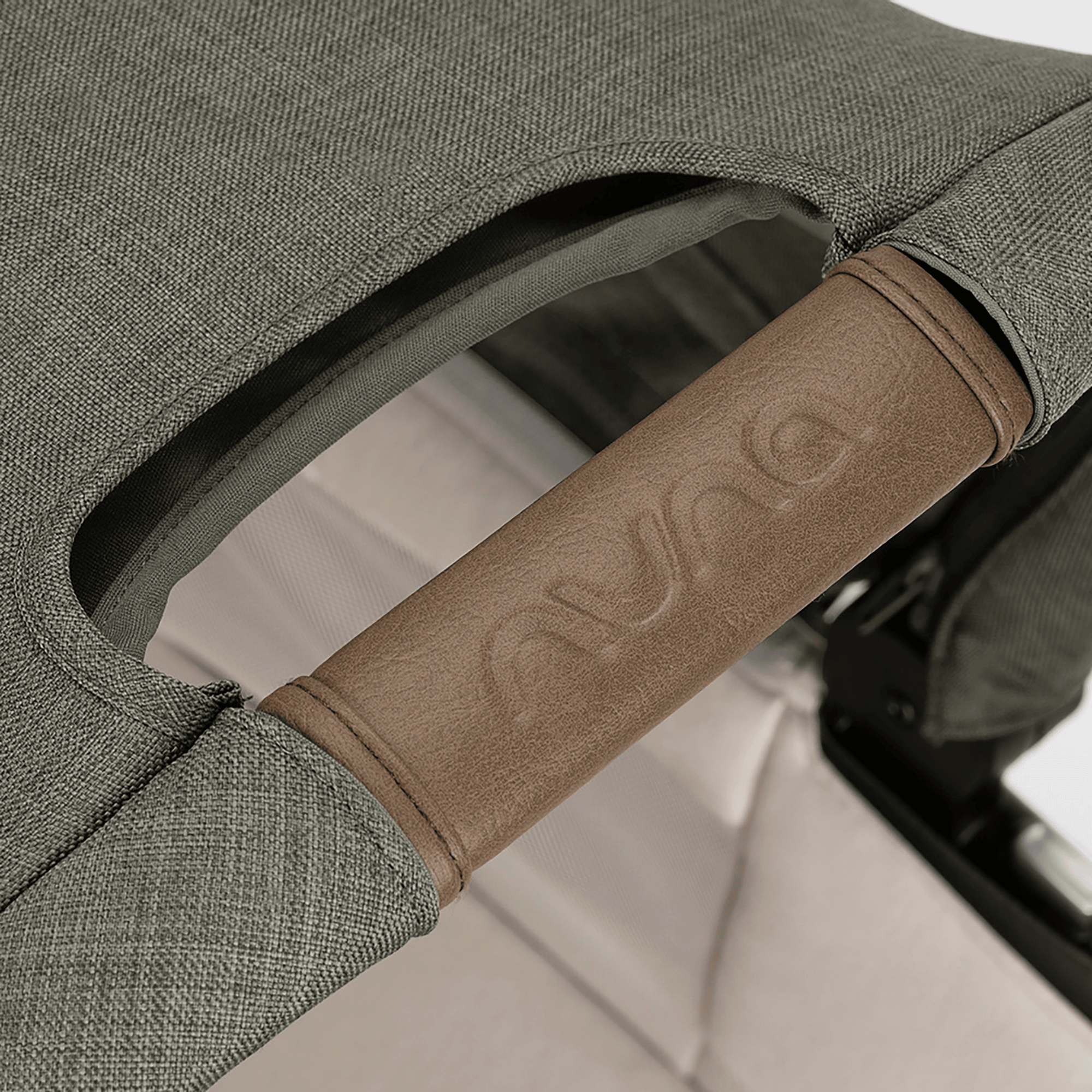 Kombi-Kinderwagen, nuna, Grün – Produktansicht