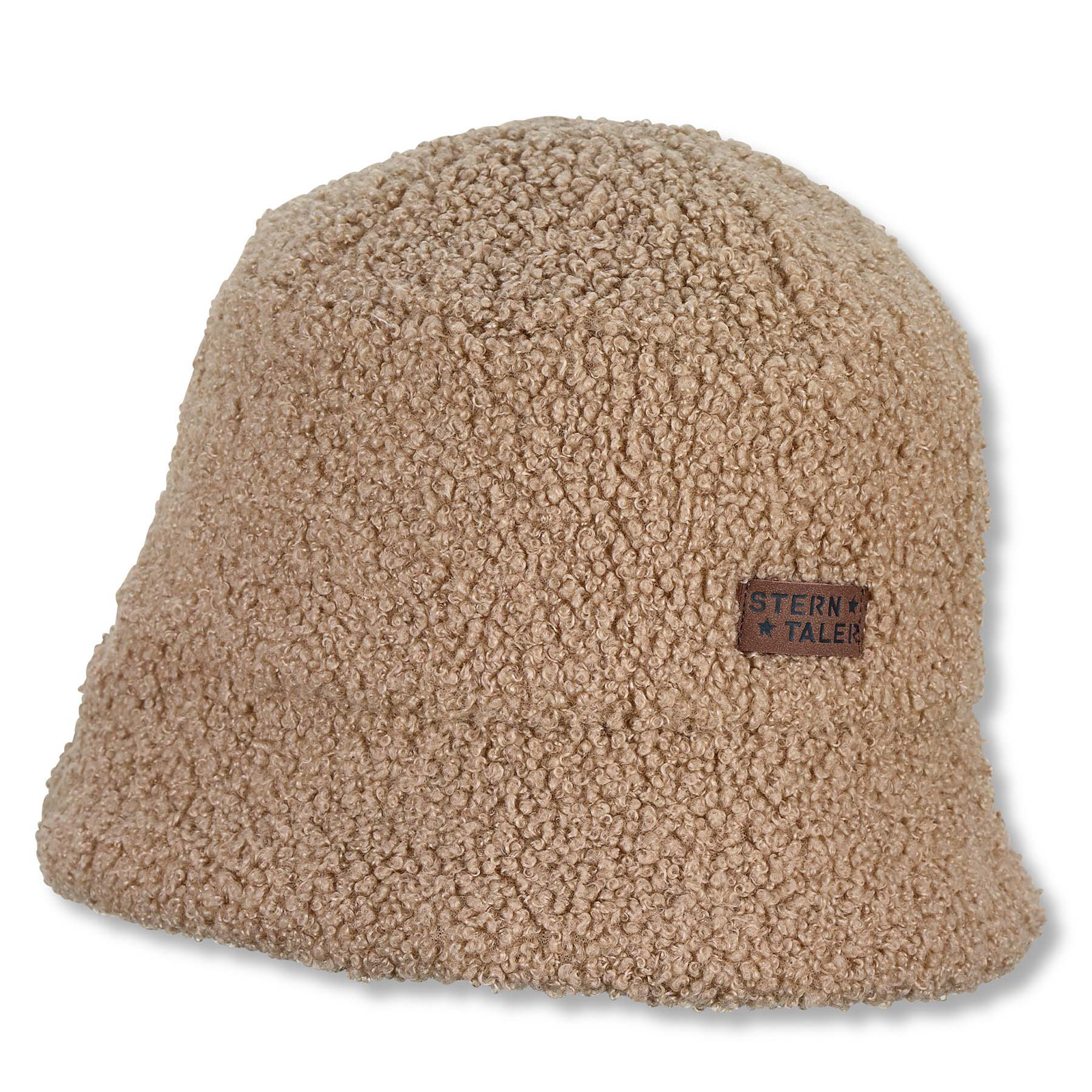 Wintermützen, Sterntaler, Beige – Besonderheit: veganer Teddyplüsch