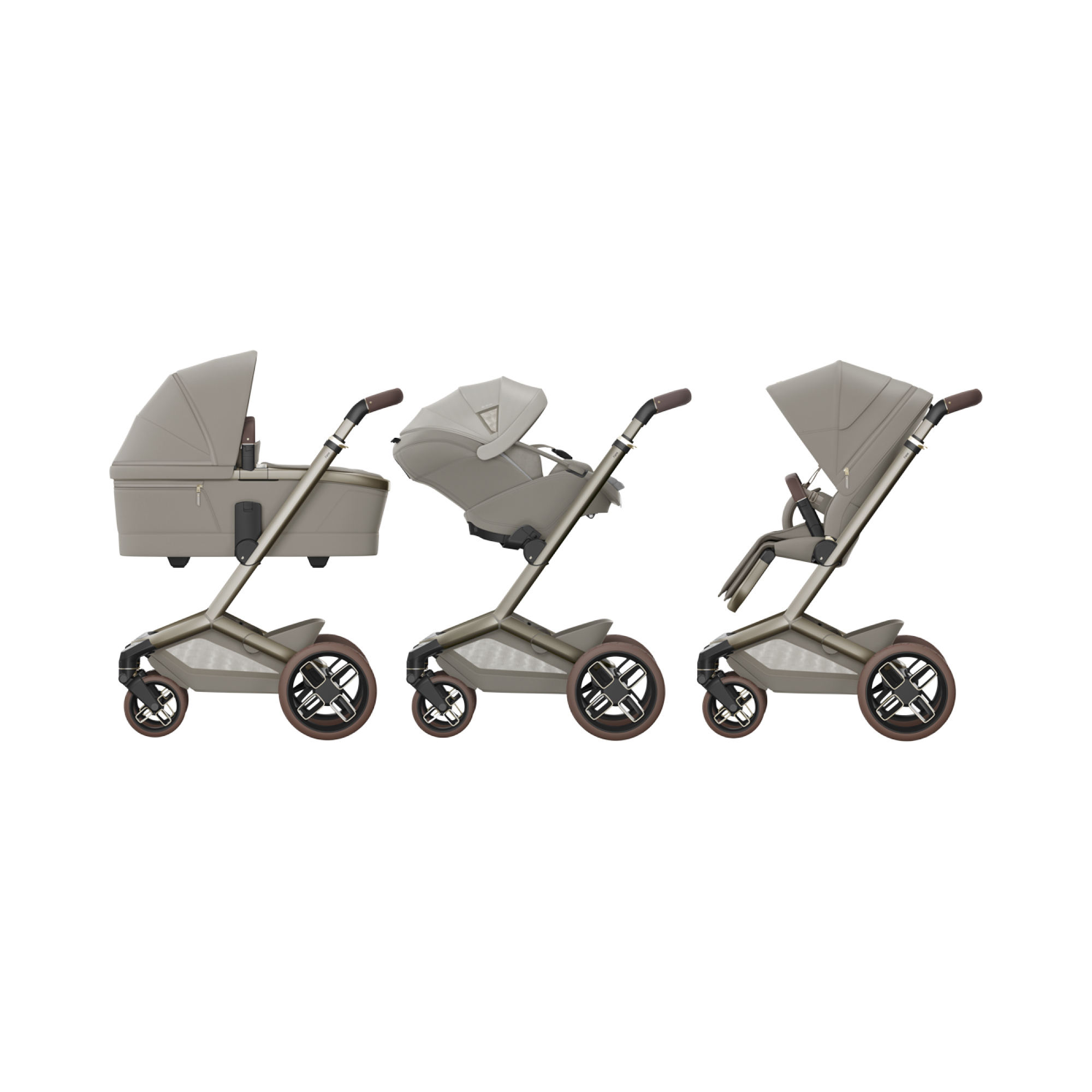 Kinderwagen Komplettsets, MAXI-COSI Premium, Beige – Produktansicht